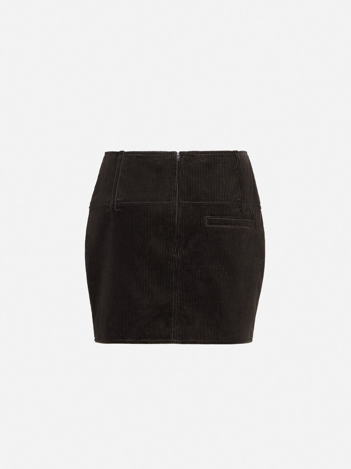 IVA DARK CHOCOLATE SKIRT