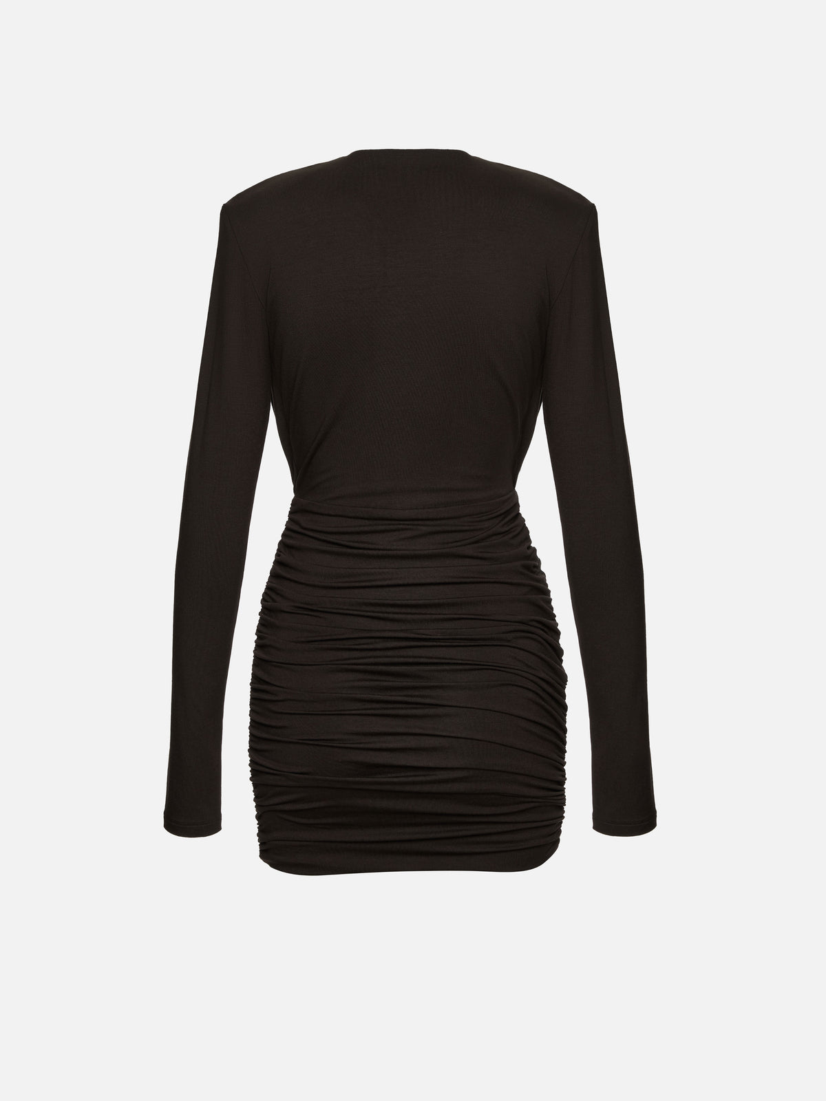 JESSE MINI DRESS DARK CHOCOLATE