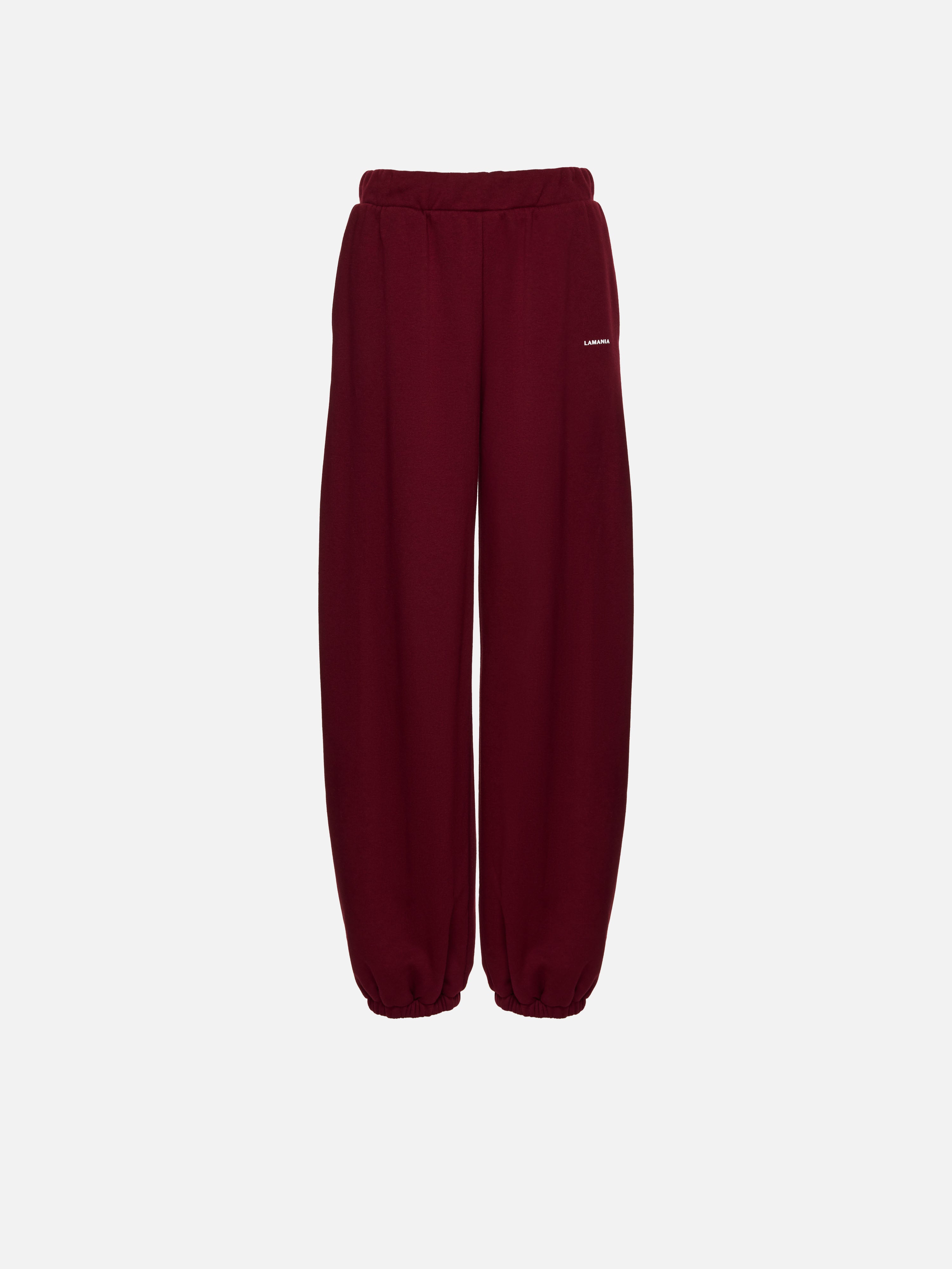 ALYA BURGUNDY SWEATPANTS