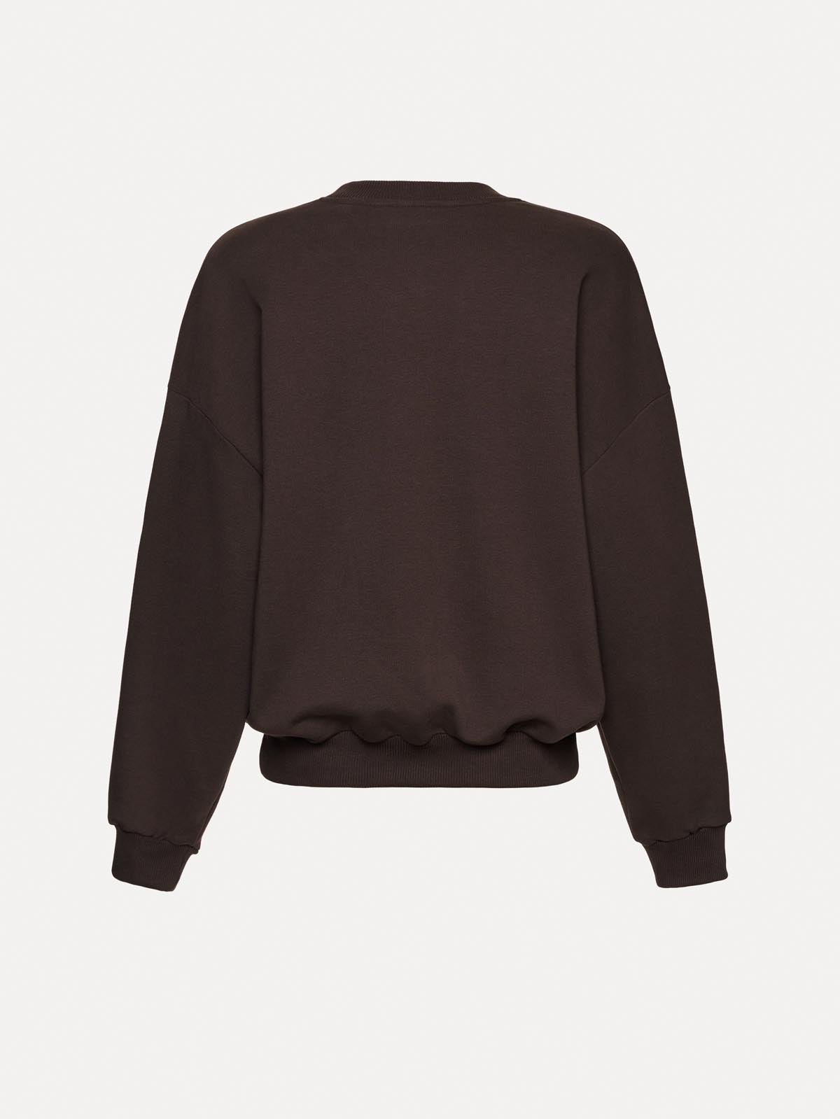 BLUZA BEL DARK CHOCOLATE