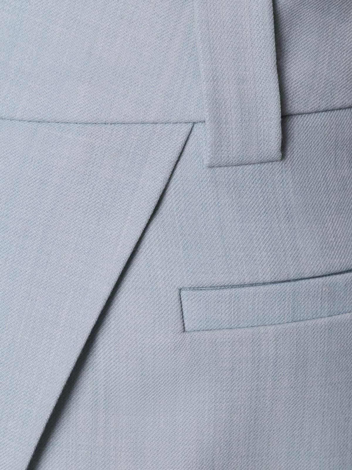 SPODNIE GARNITUROWE EZRA PEARL BLUE