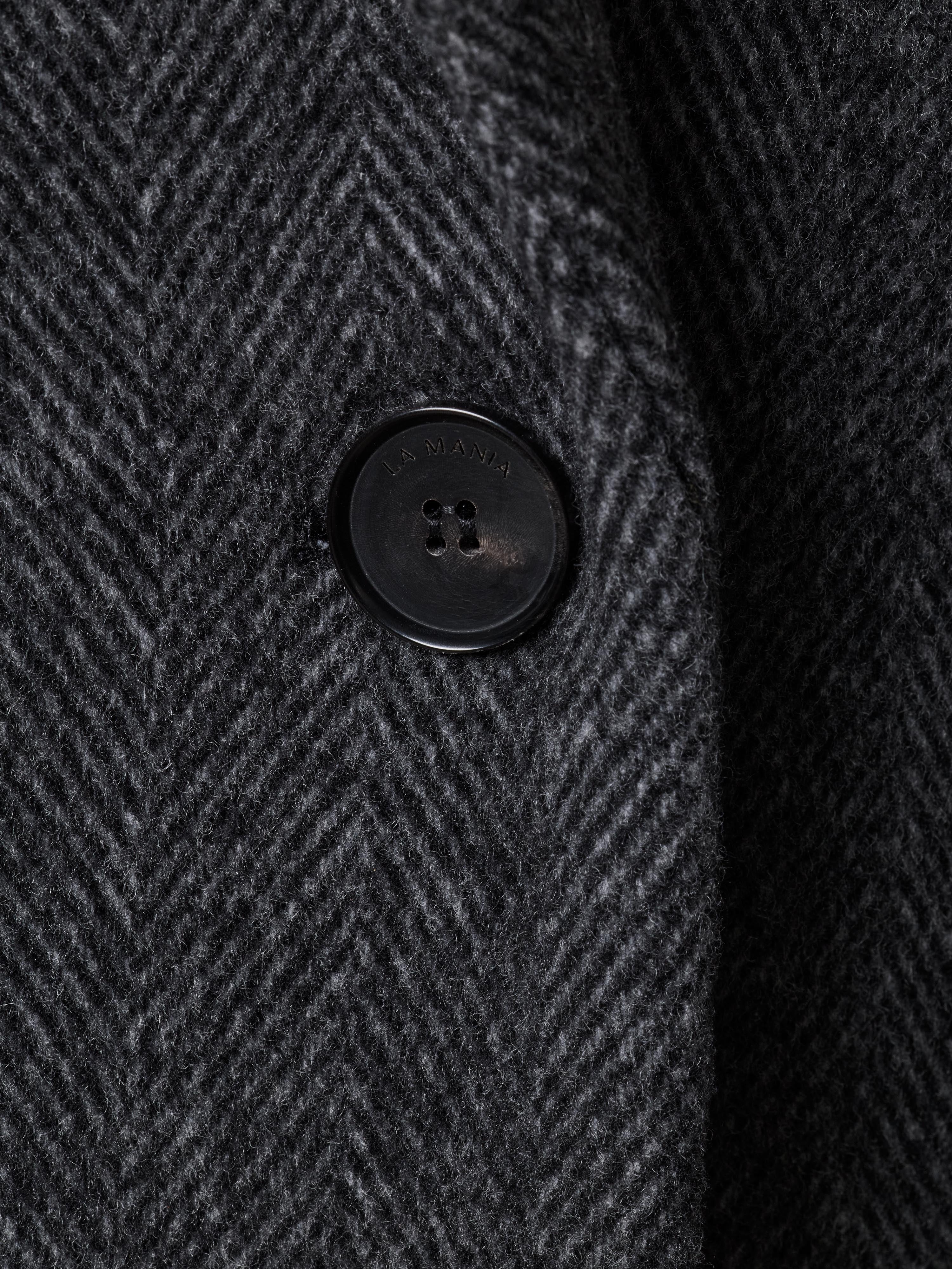 PŁASZCZ GENEVE GRAPHITE
