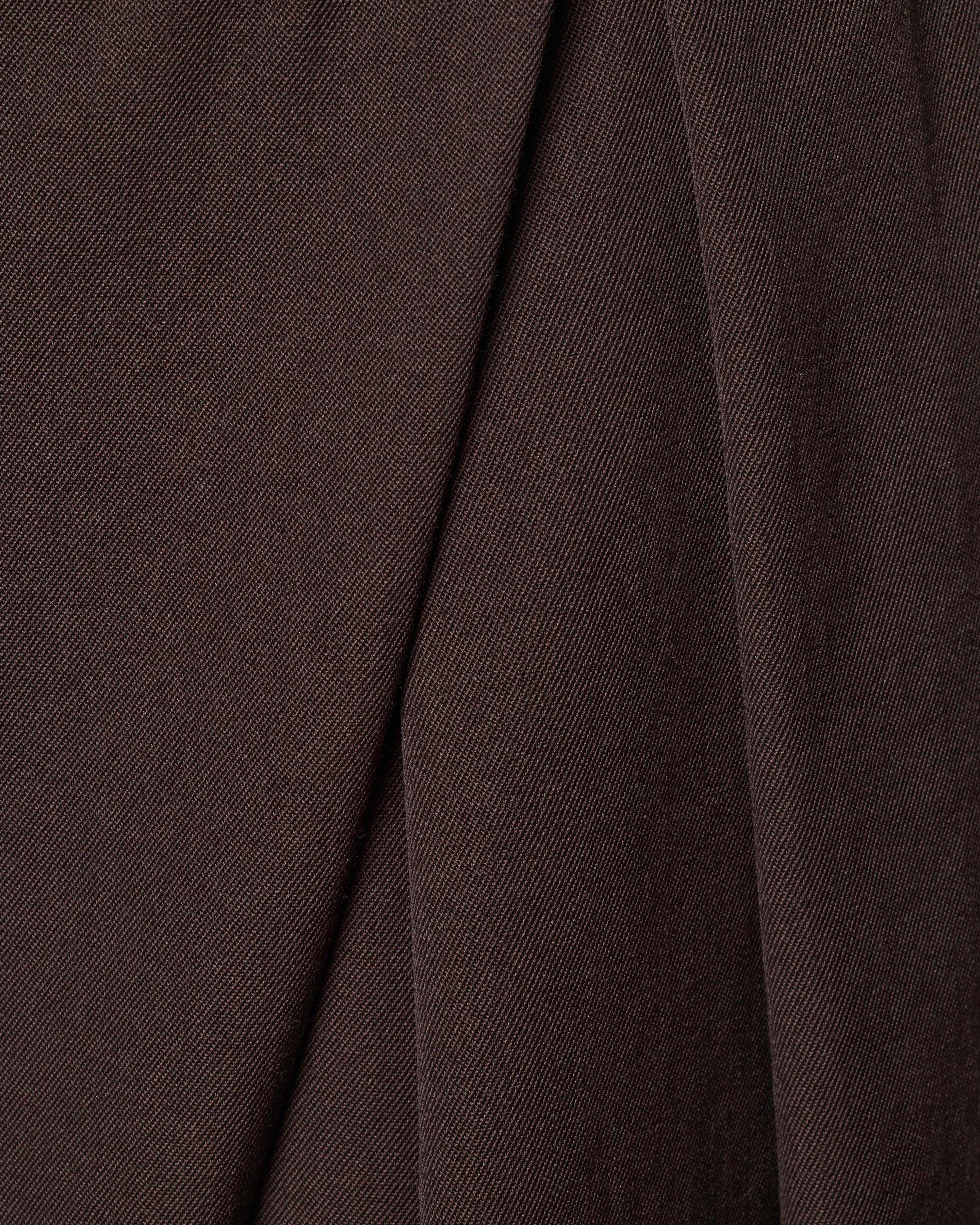 SPODNIE GARNITUROWE MAVION DARK CHOCOLATE