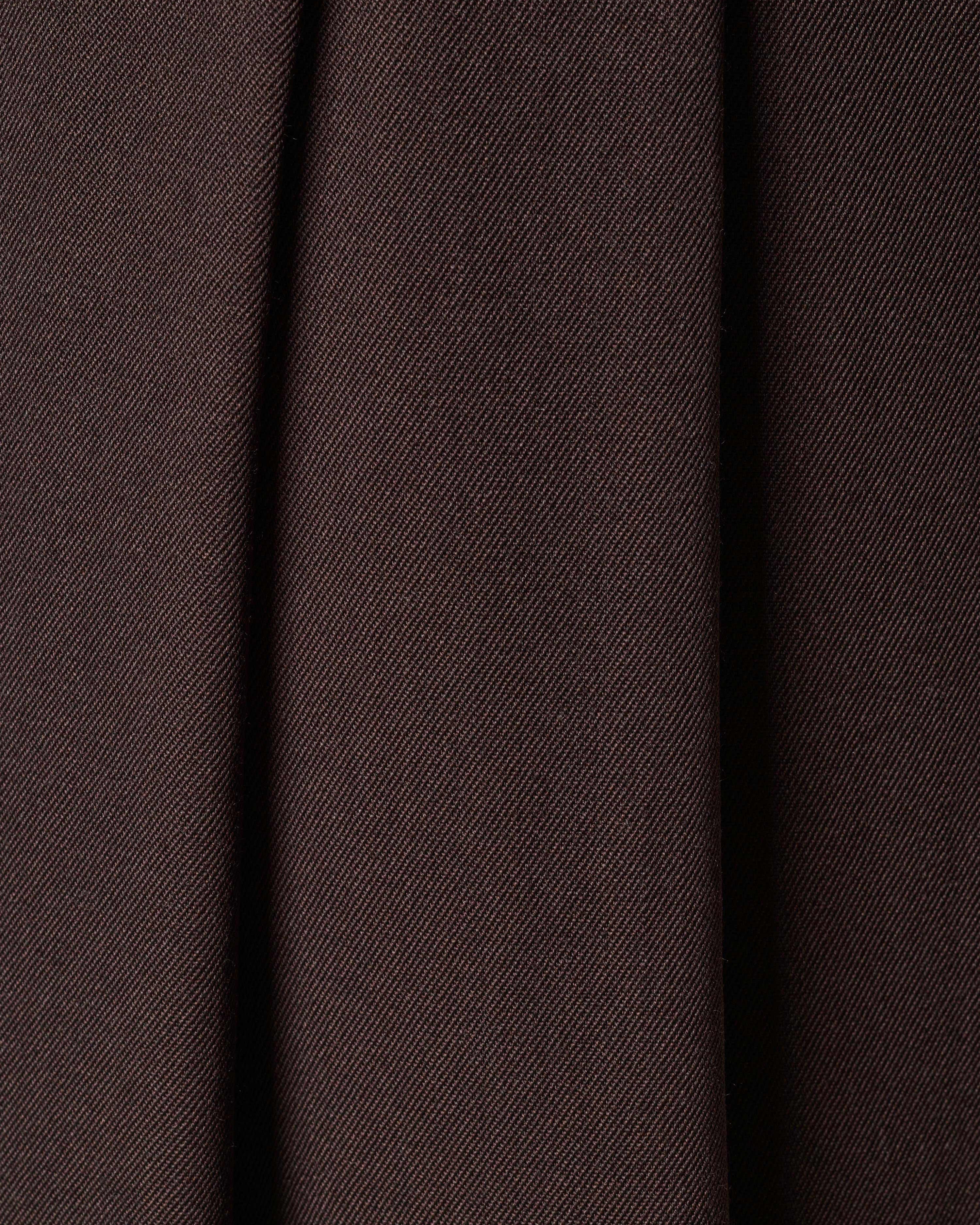 SPODNIE GARNITUROWE MAVION DARK CHOCOLATE
