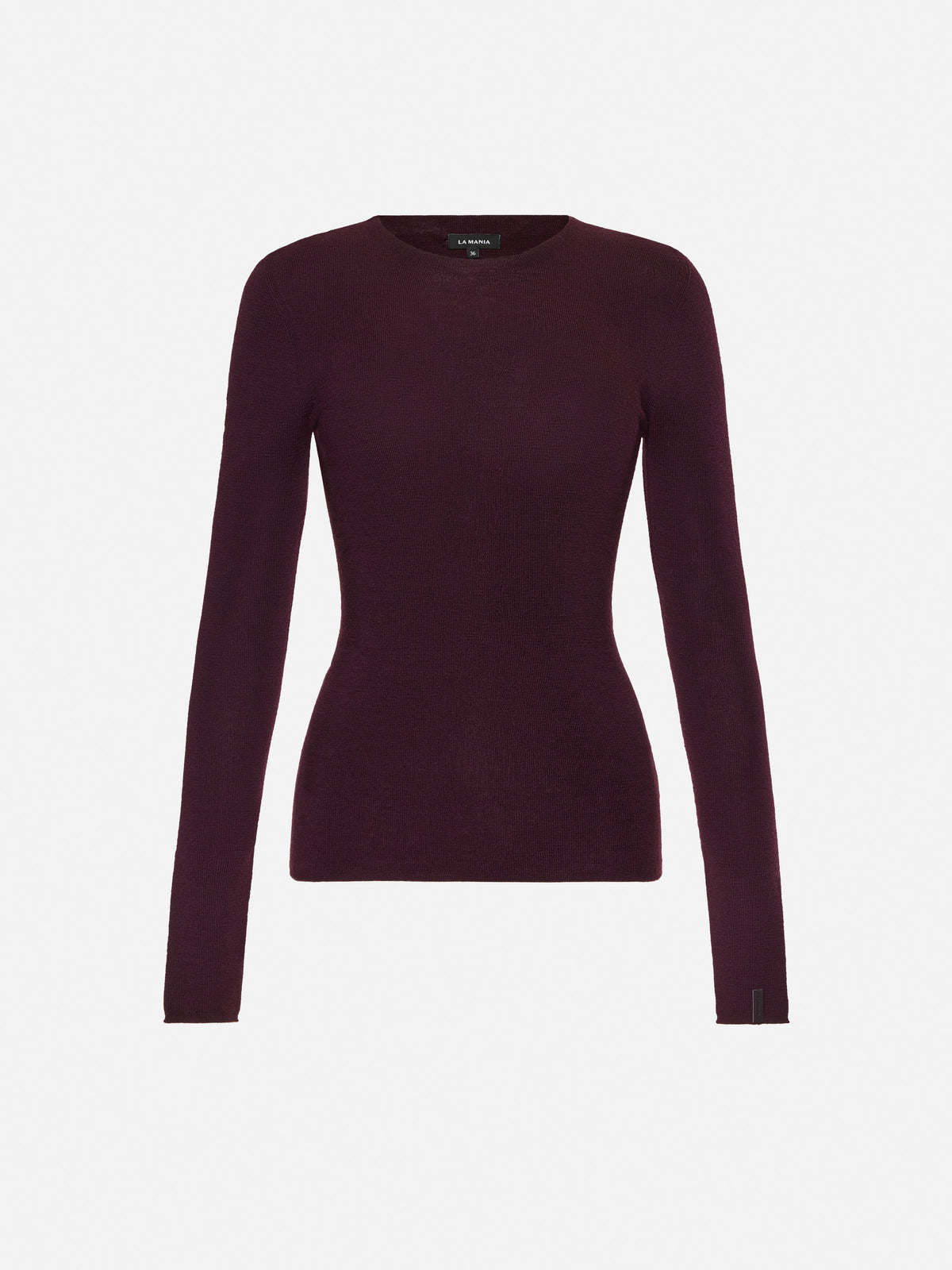 NANCY BURGUNDY LONGSLEEVE