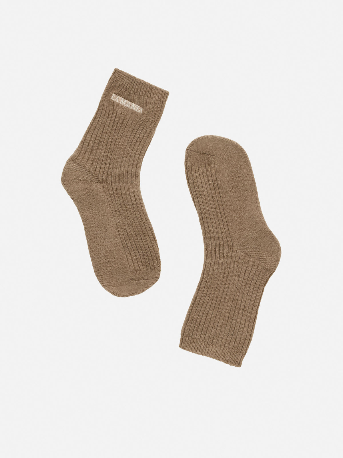 NICOLO TAUPE SOCKS