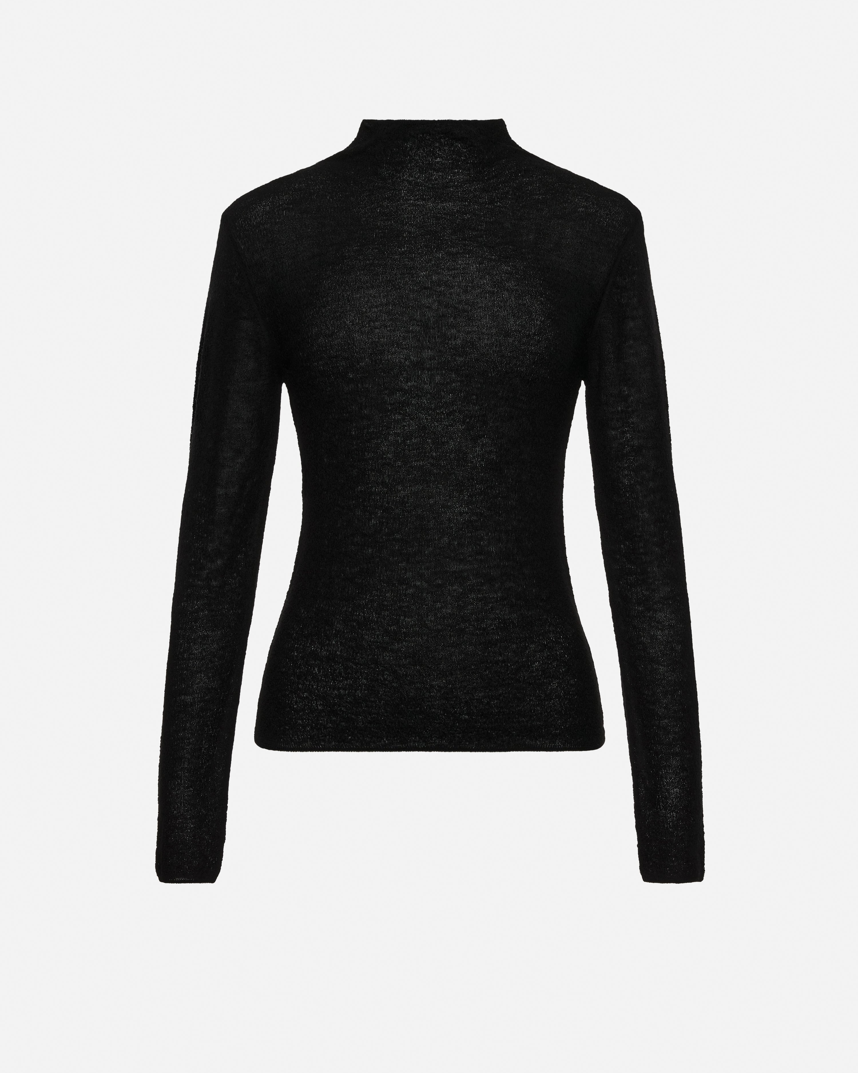 LONGSLEEVE SHEER BLACK