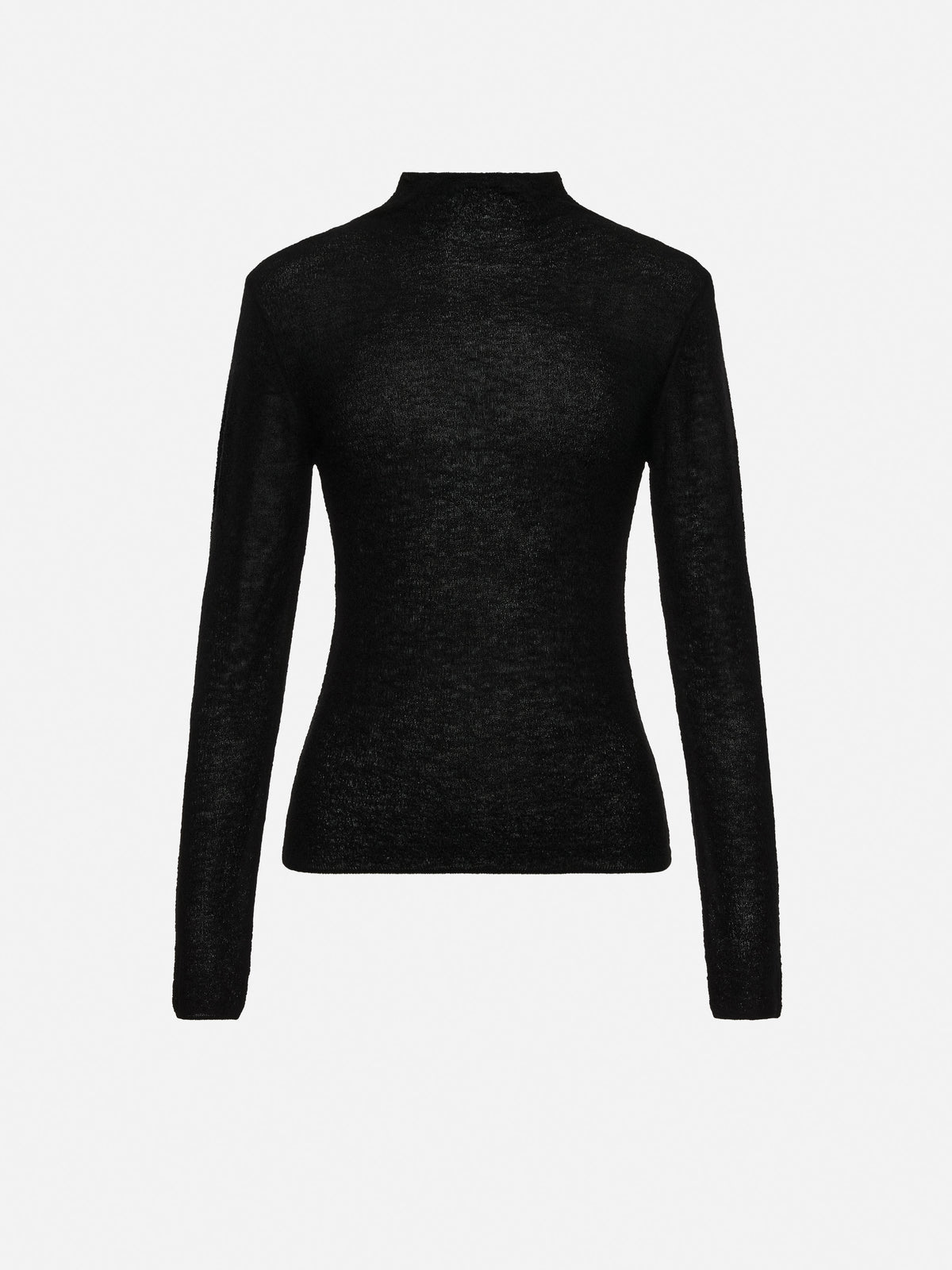 LONGSLEEVE SHEER BLACK