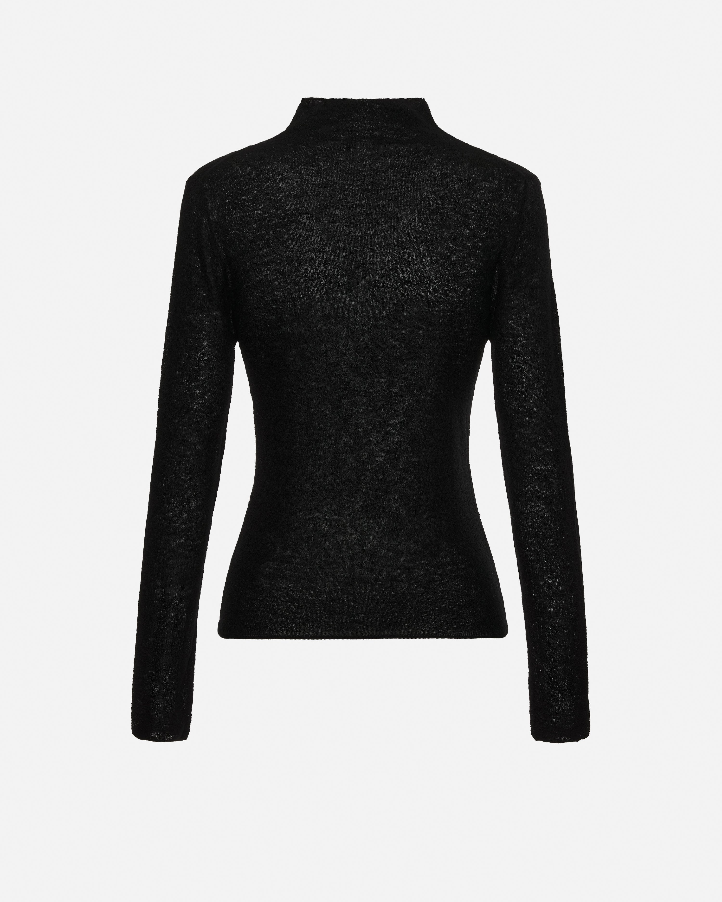 LONGSLEEVE SHEER BLACK