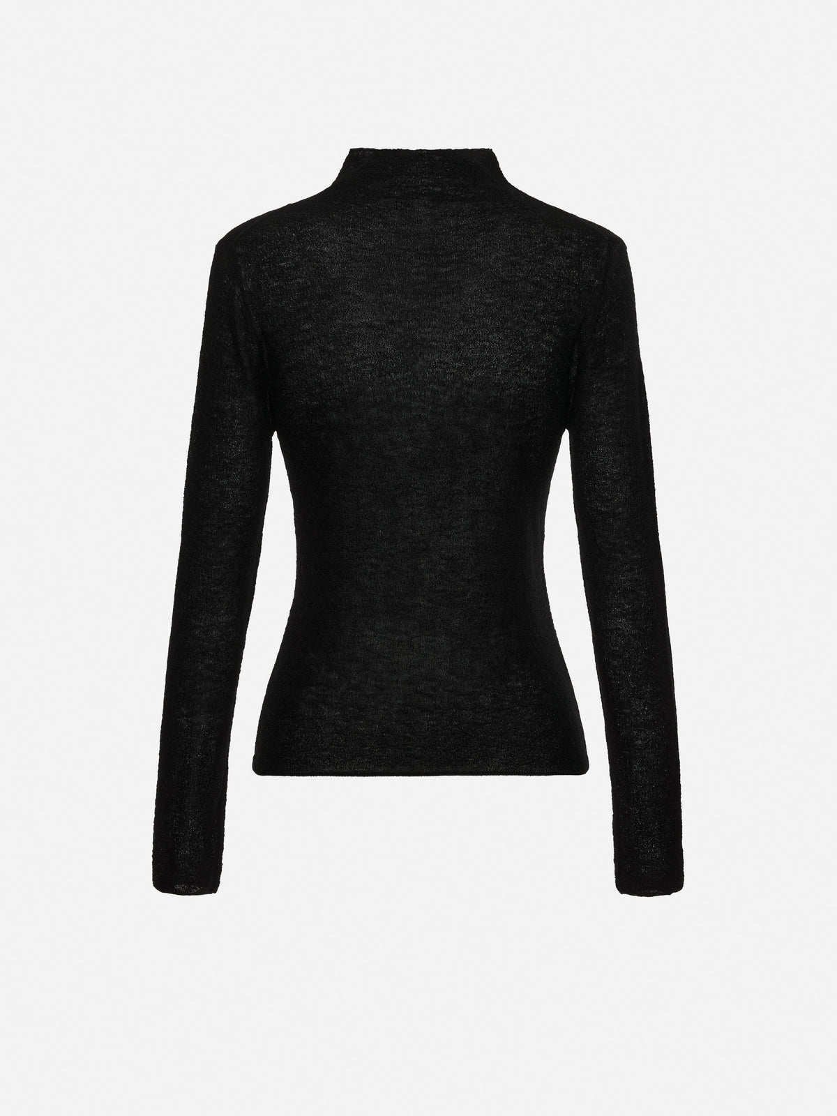 LONGSLEEVE SHEER BLACK