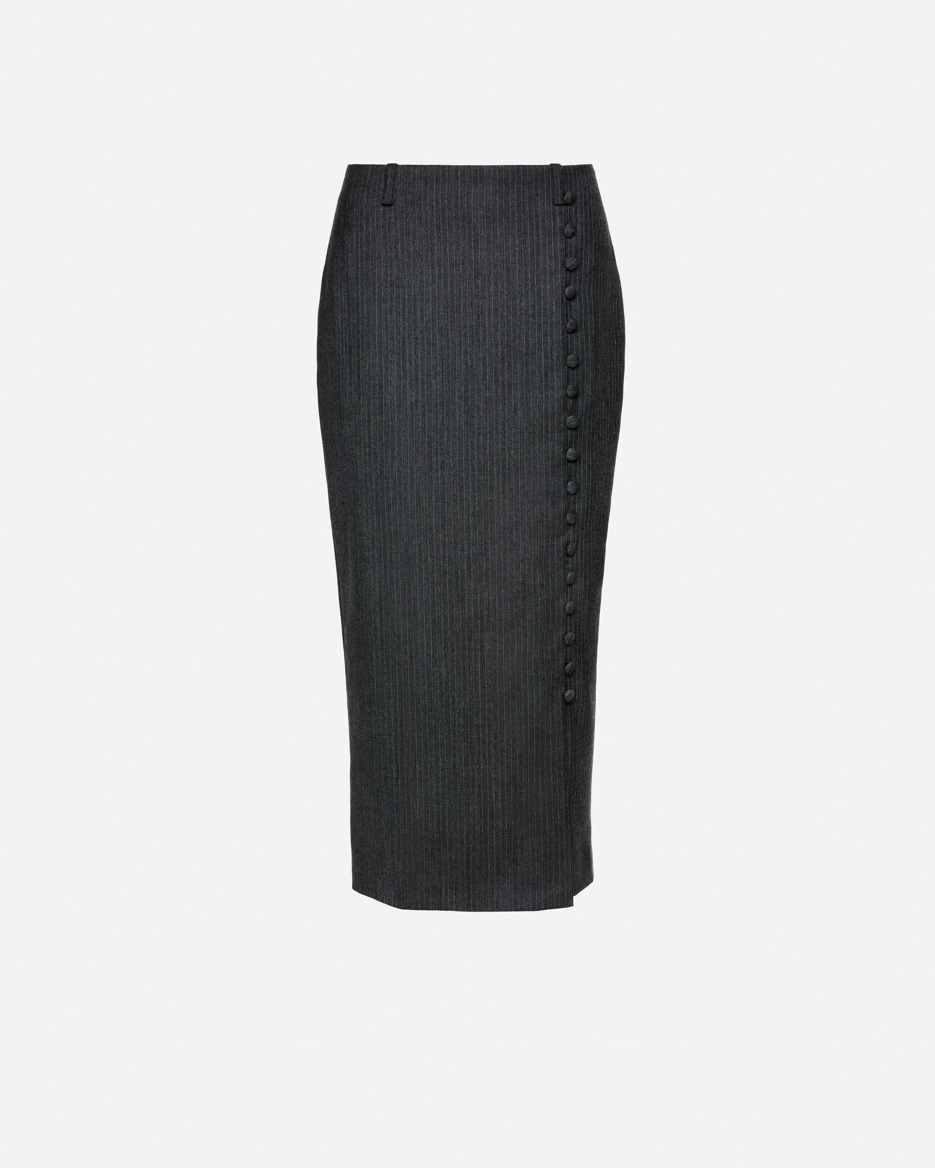 SPÓDNICA VIONNE DARK GREY MELANGE