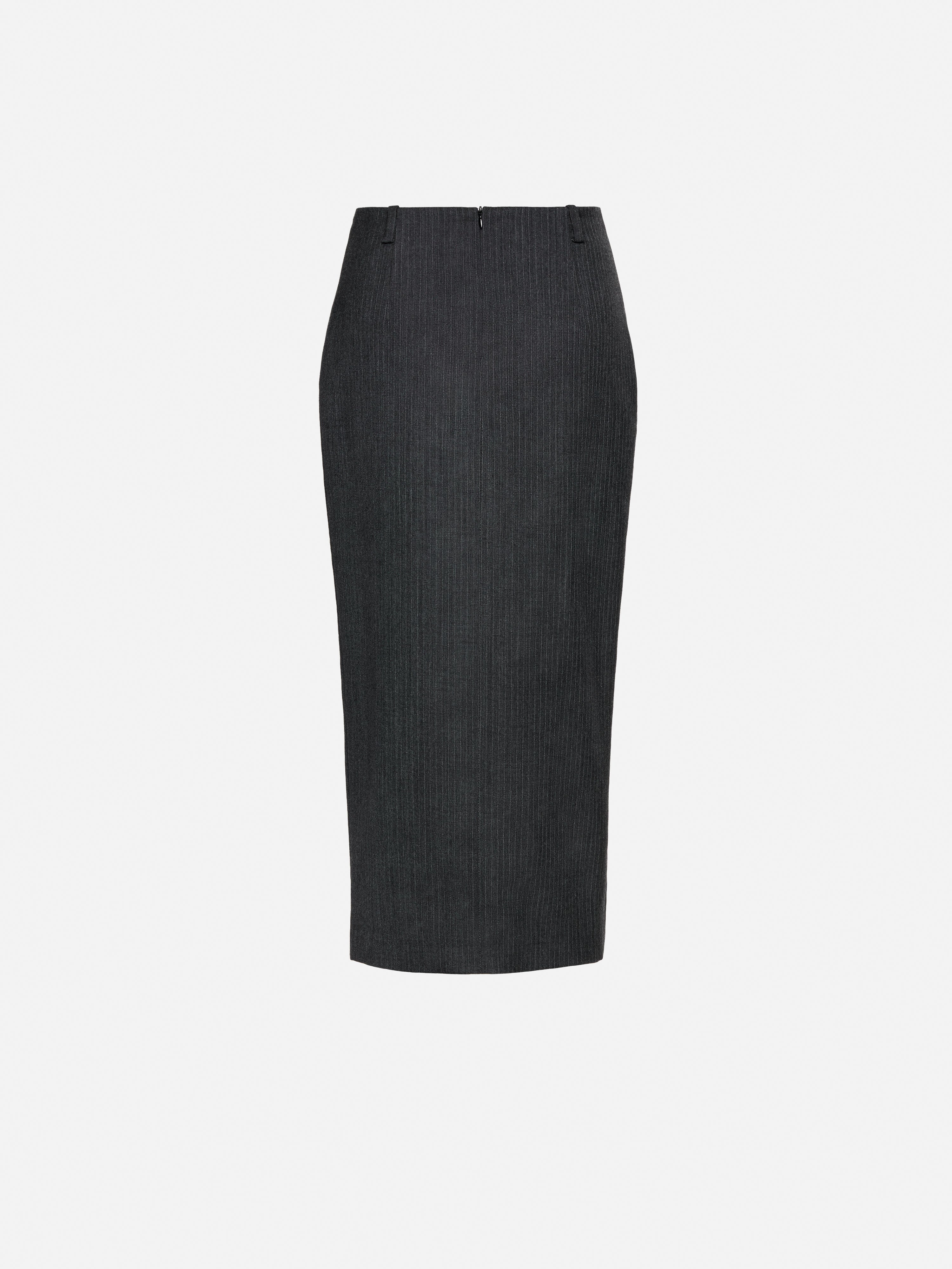 SPÓDNICA VIONNE DARK GREY MELANGE