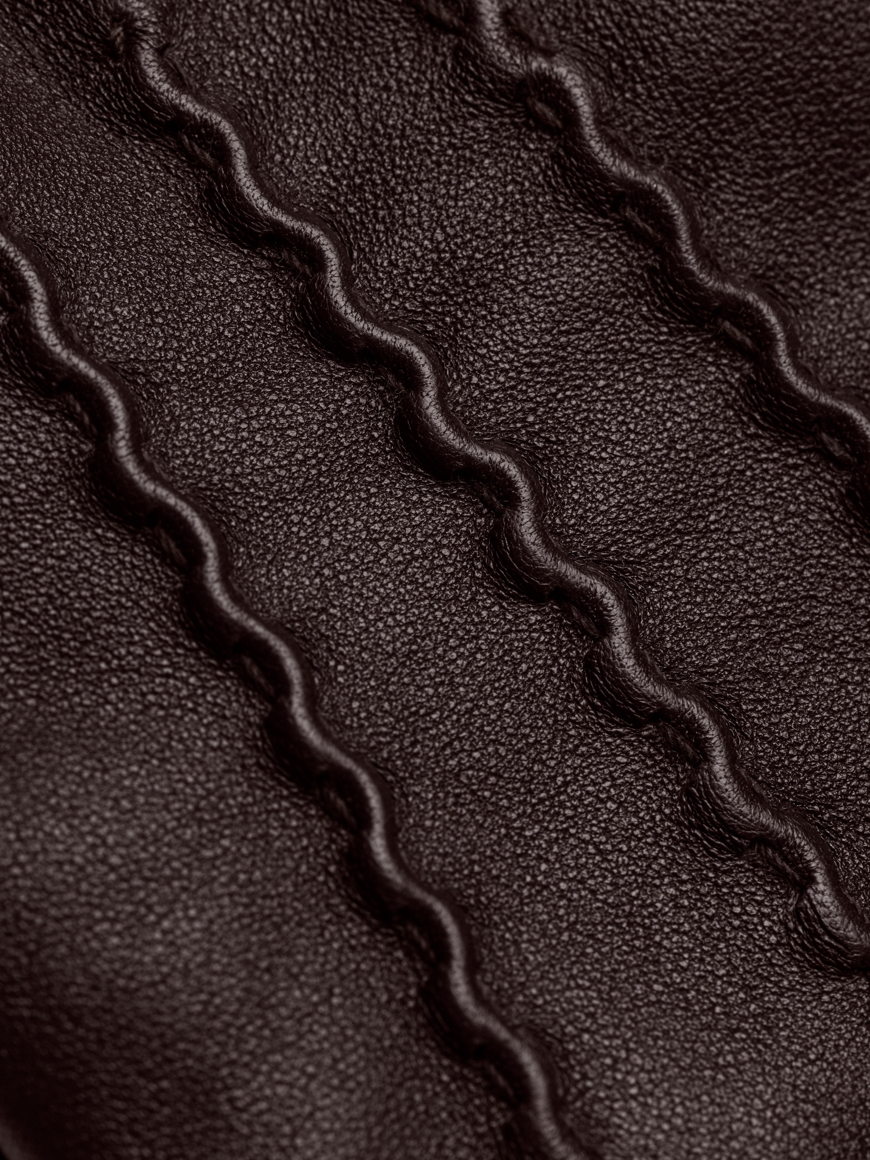 LEONORA DARK CHOCOLATE GLOVES