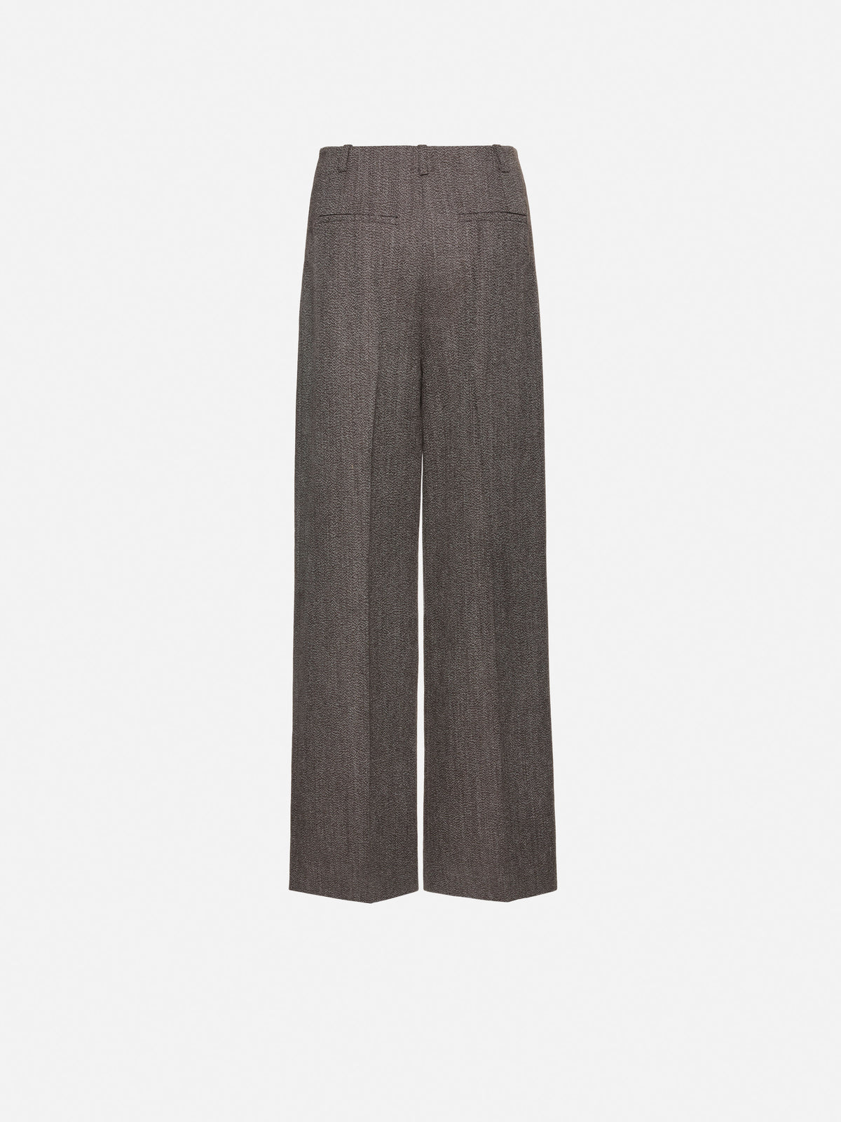 LOE BROWN SUIT TROUSERS