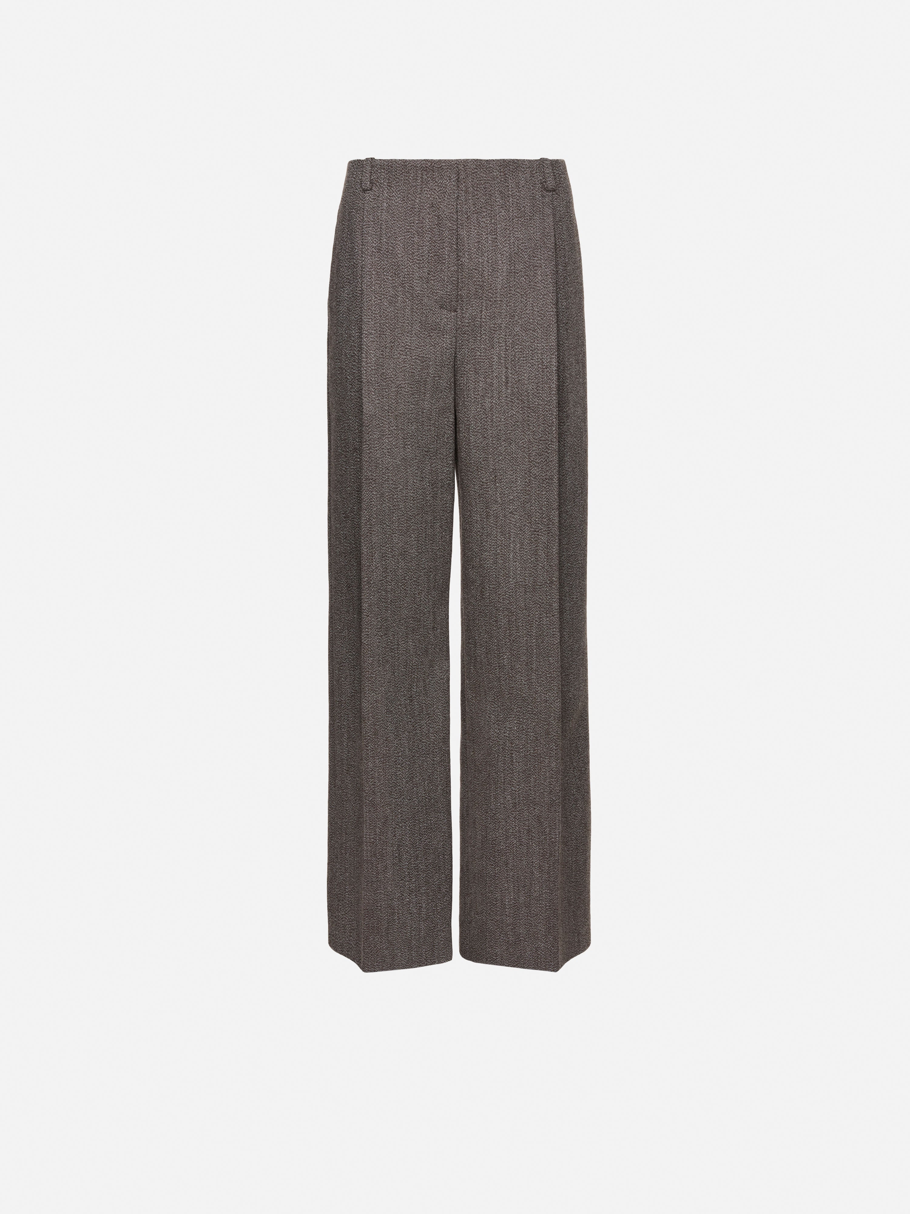 LOE BROWN SUIT TROUSERS
