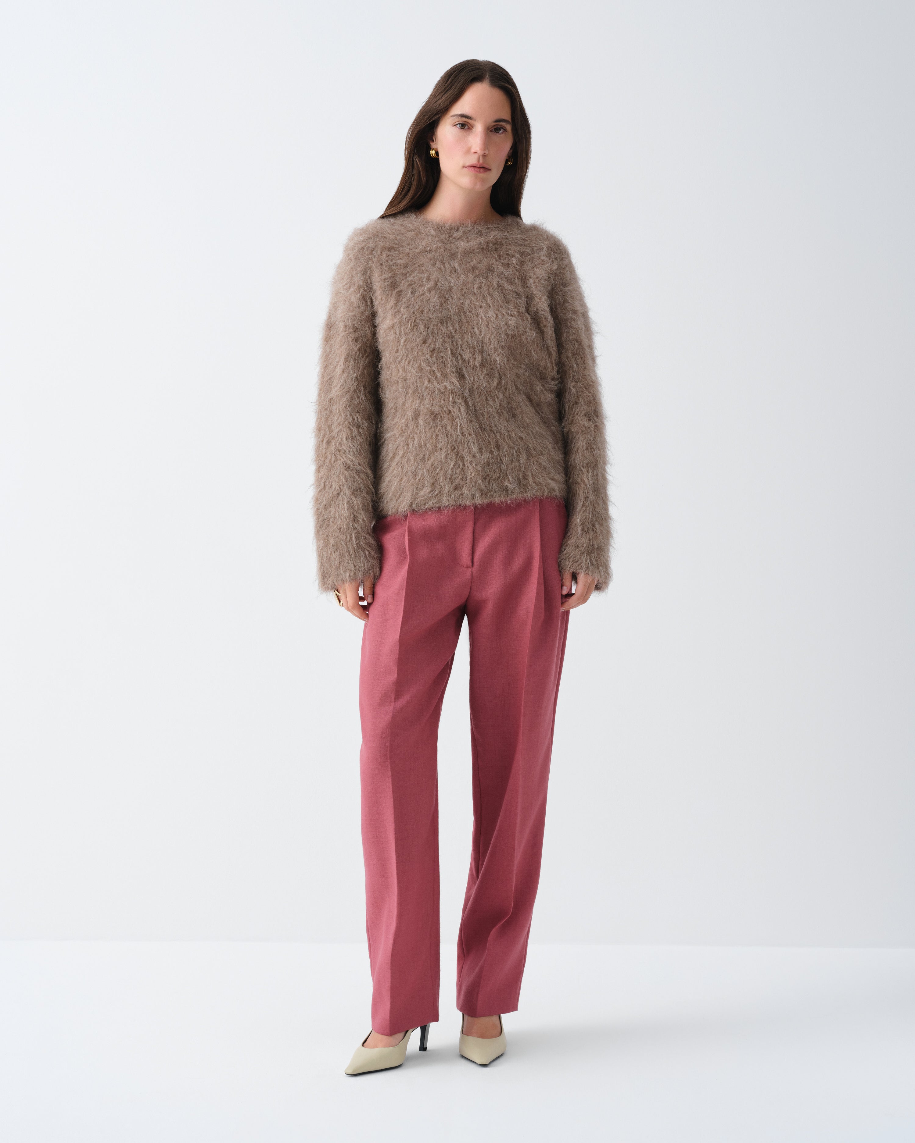 SWETER LOELL TAUPE