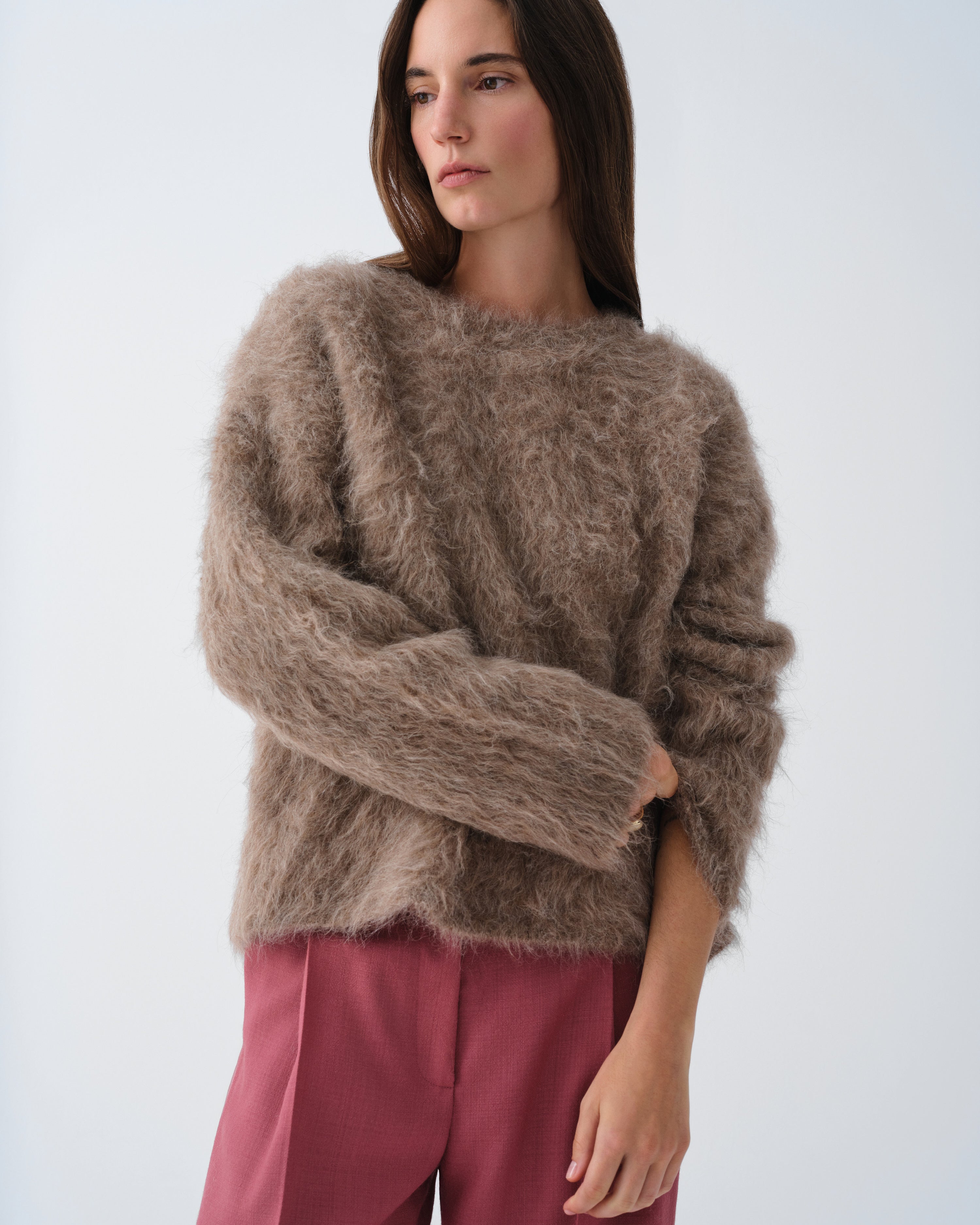SWETER LOELL TAUPE