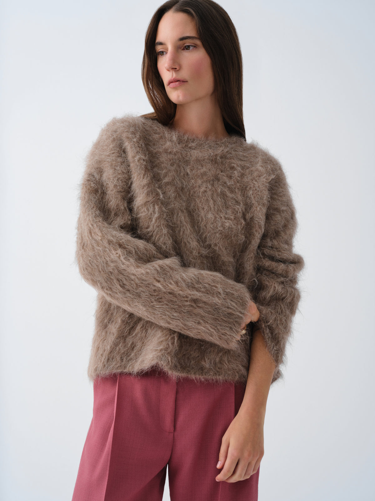 SWETER LOELL TAUPE