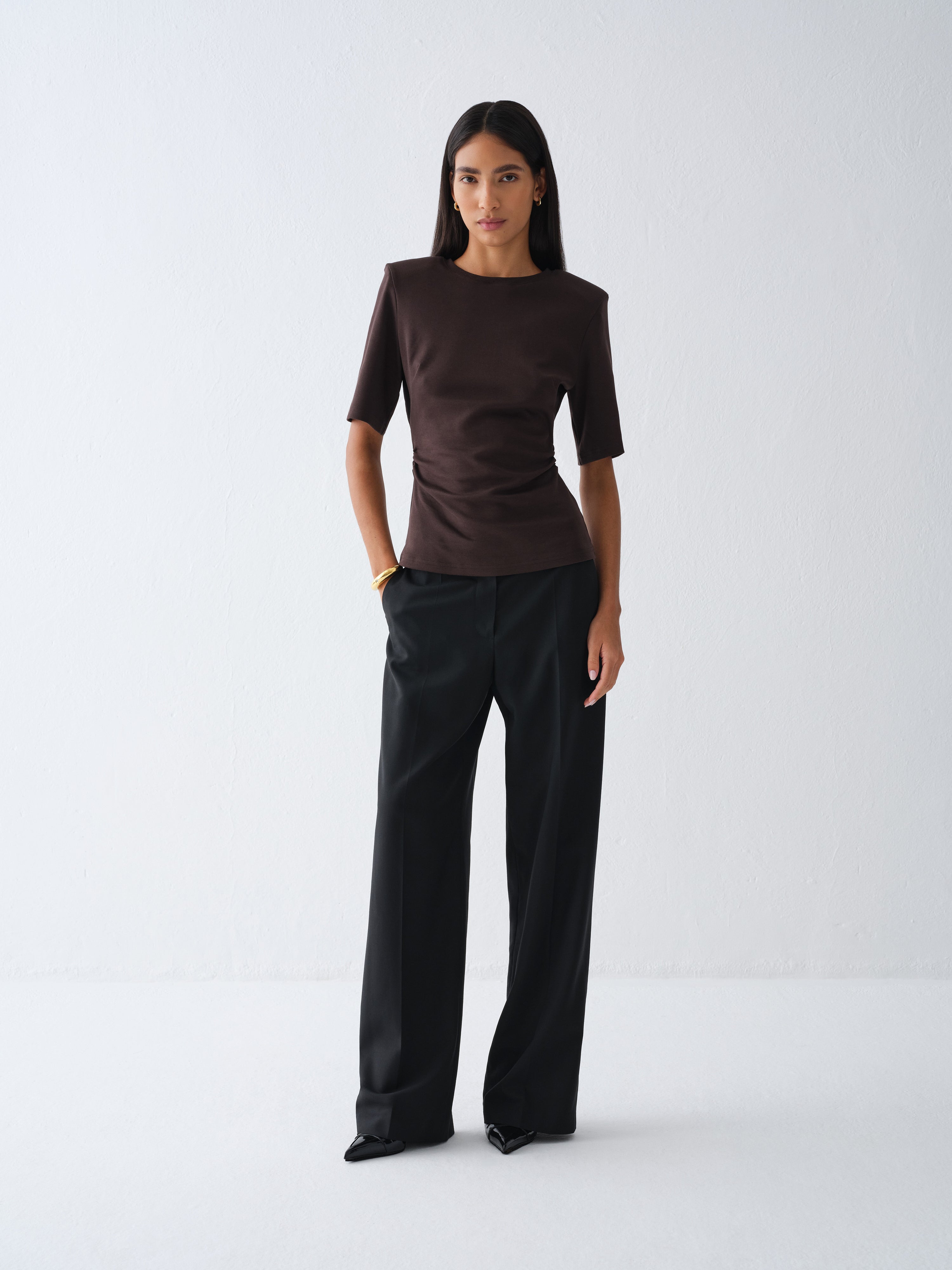 T-SHIRT LOGAN DARK CHOCOLATE