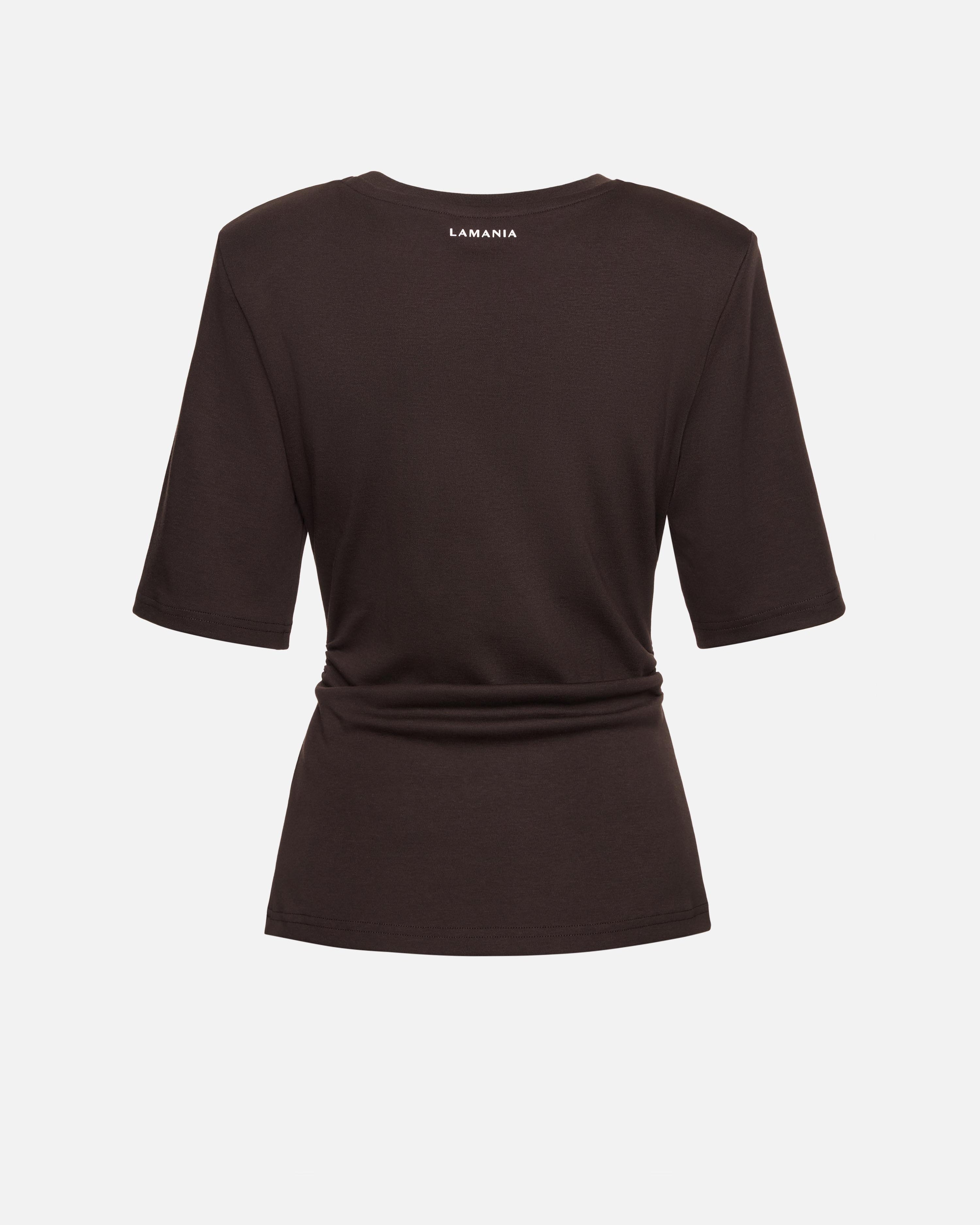 T-SHIRT LOGAN DARK CHOCOLATE
