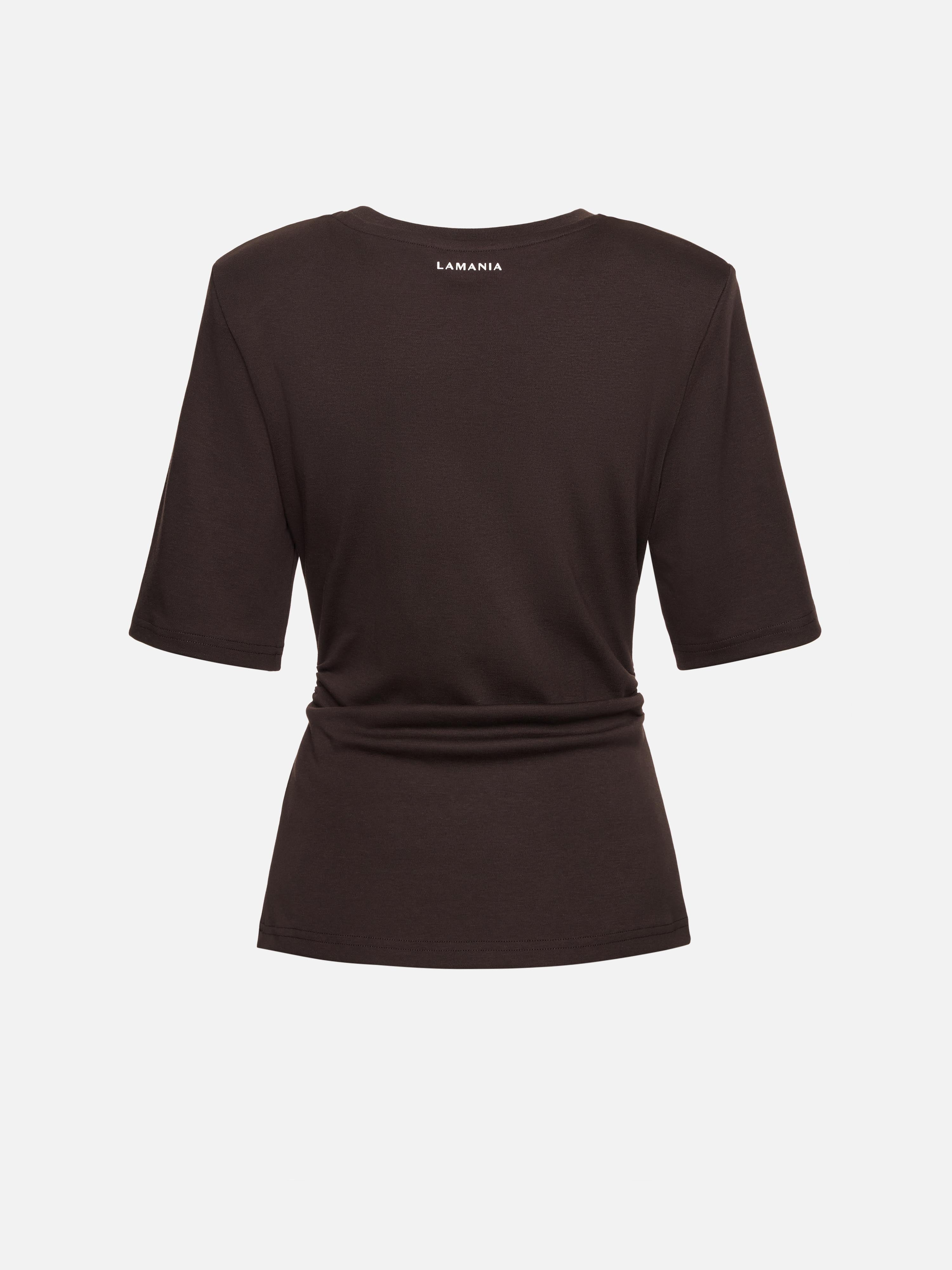 T-SHIRT LOGAN DARK CHOCOLATE