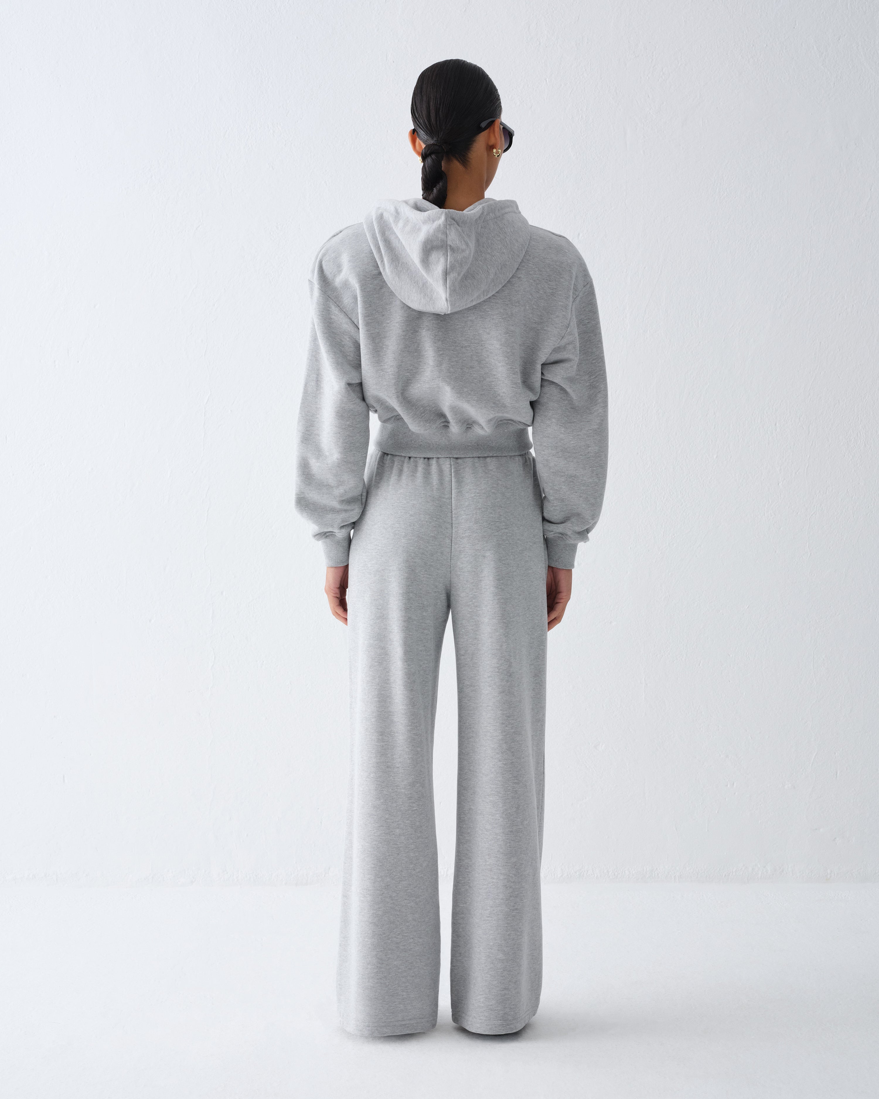 ALEN LIGHT GREY MELANGE SWEATPANTS