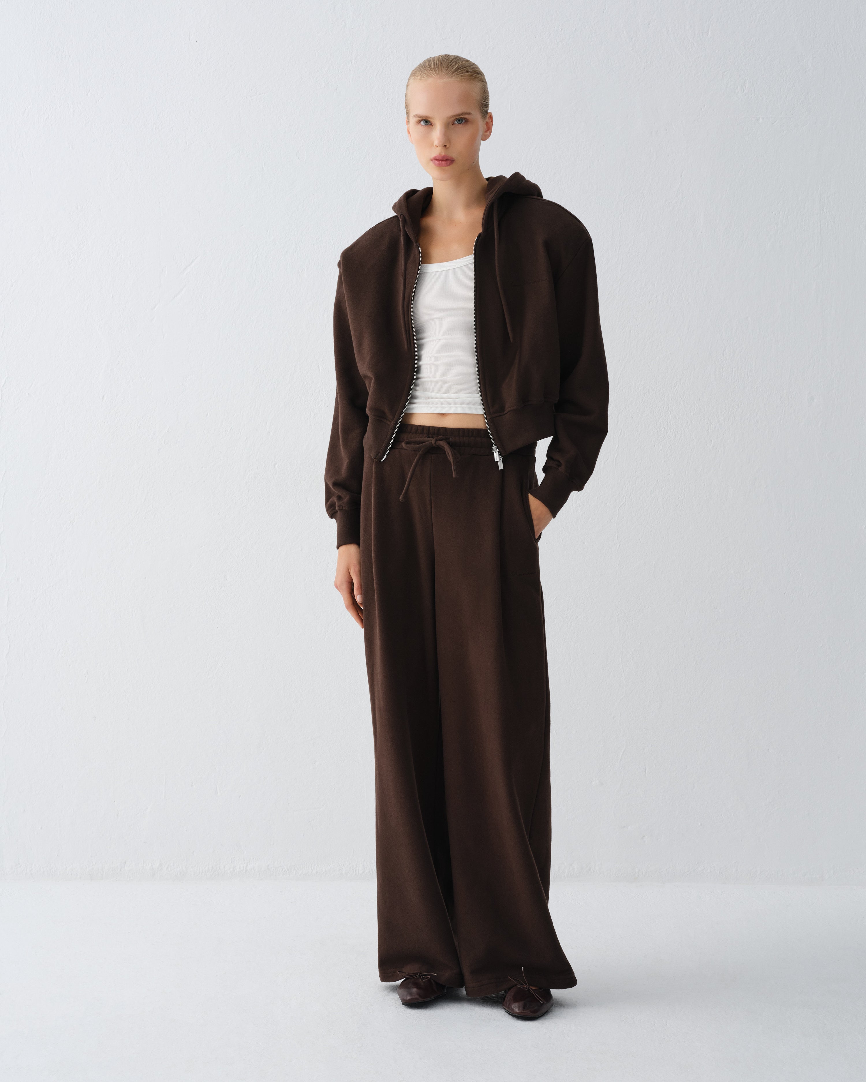 BLUZA LUCCA DARK CHOCOLATE