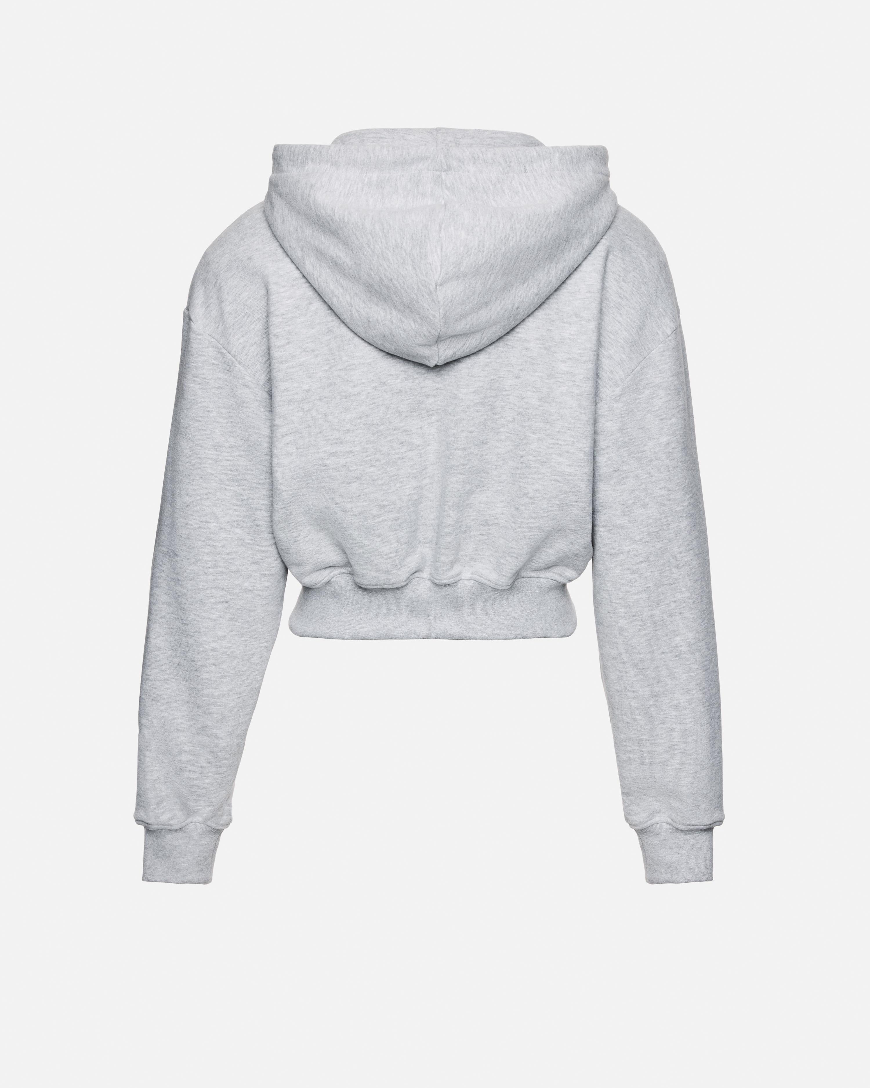 LUCCA LIGHT GREY MELANGE SWEATSHIRT