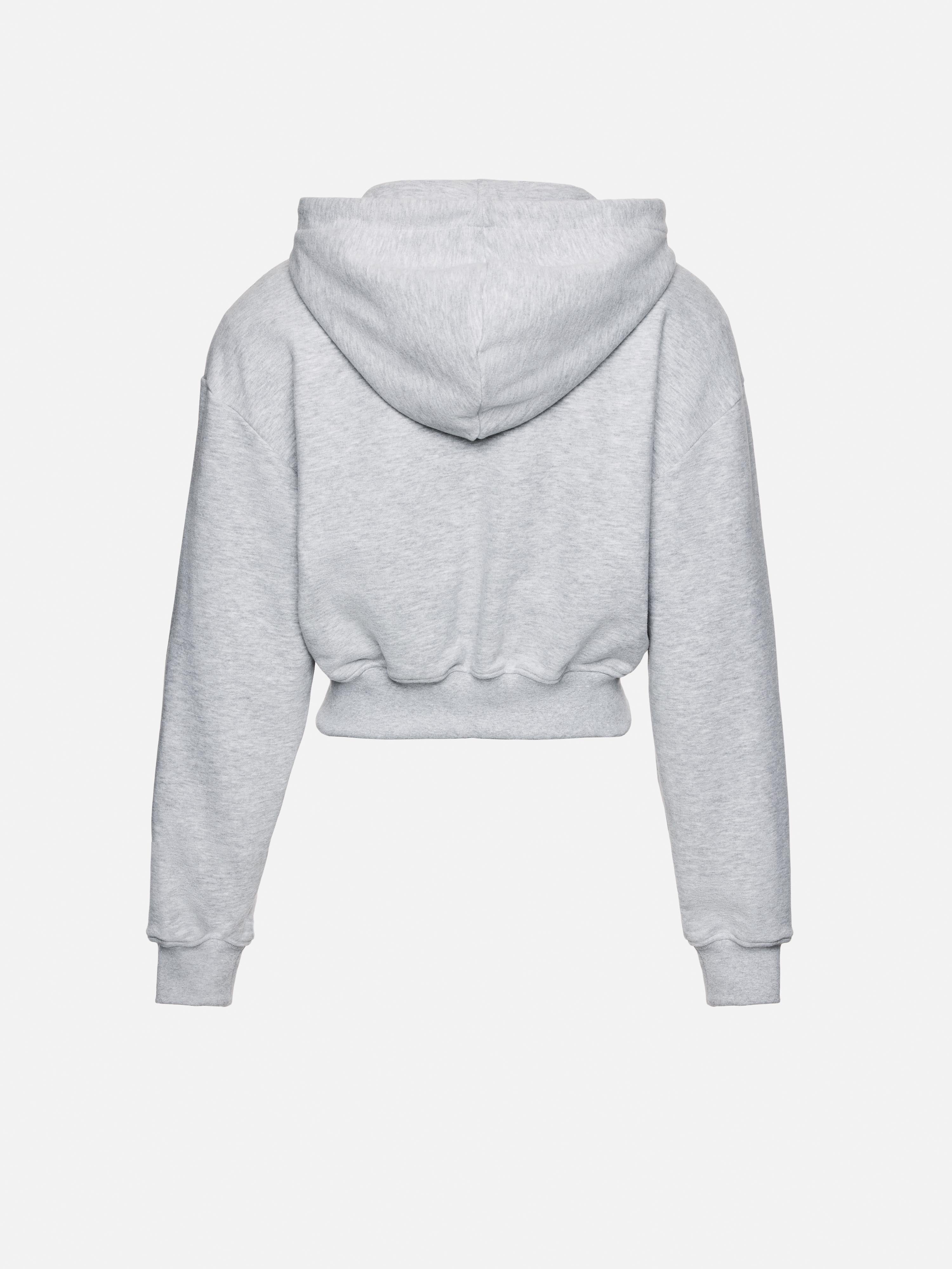 LUCCA LIGHT GREY MELANGE SWEATSHIRT