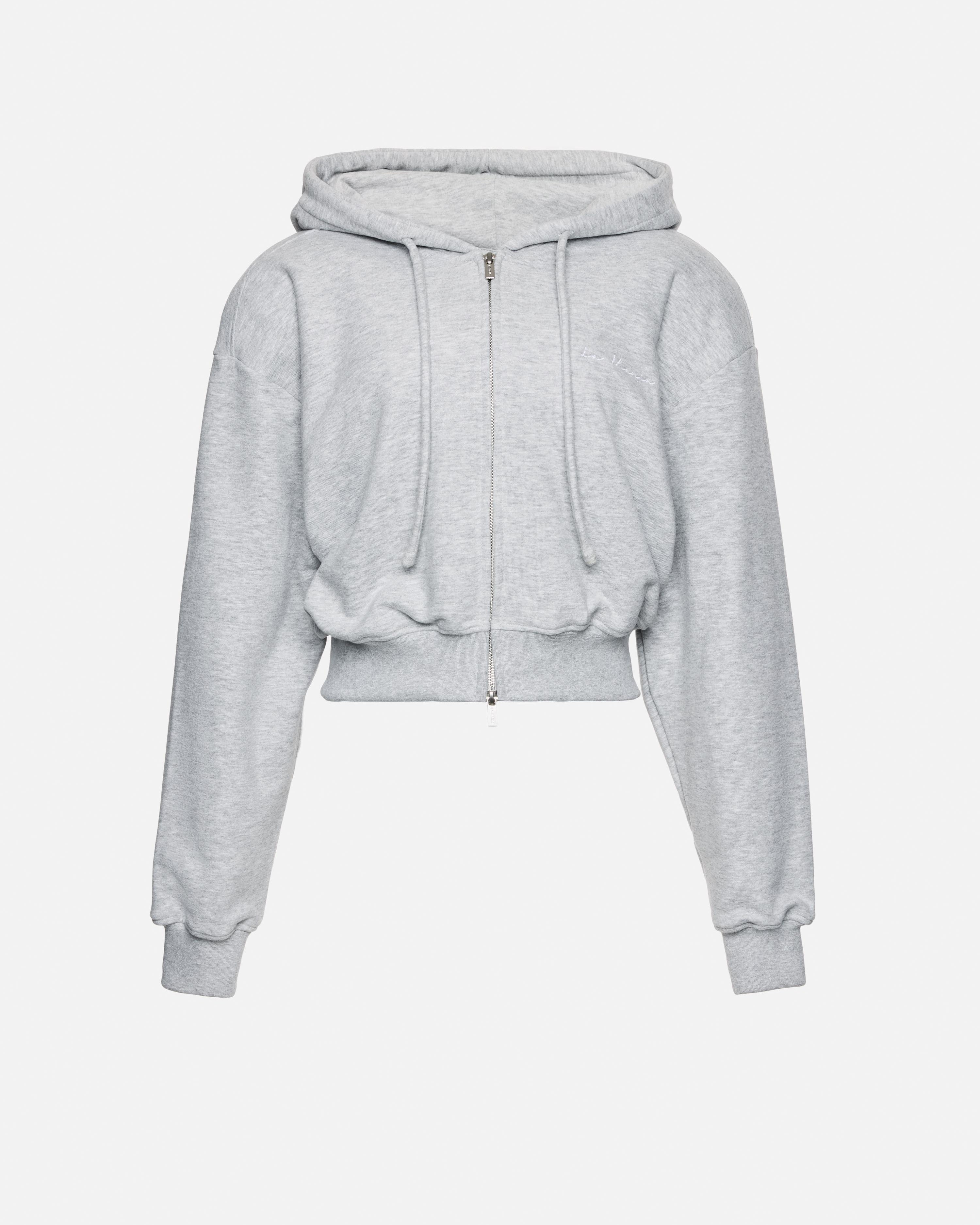 LUCCA LIGHT GREY MELANGE SWEATSHIRT