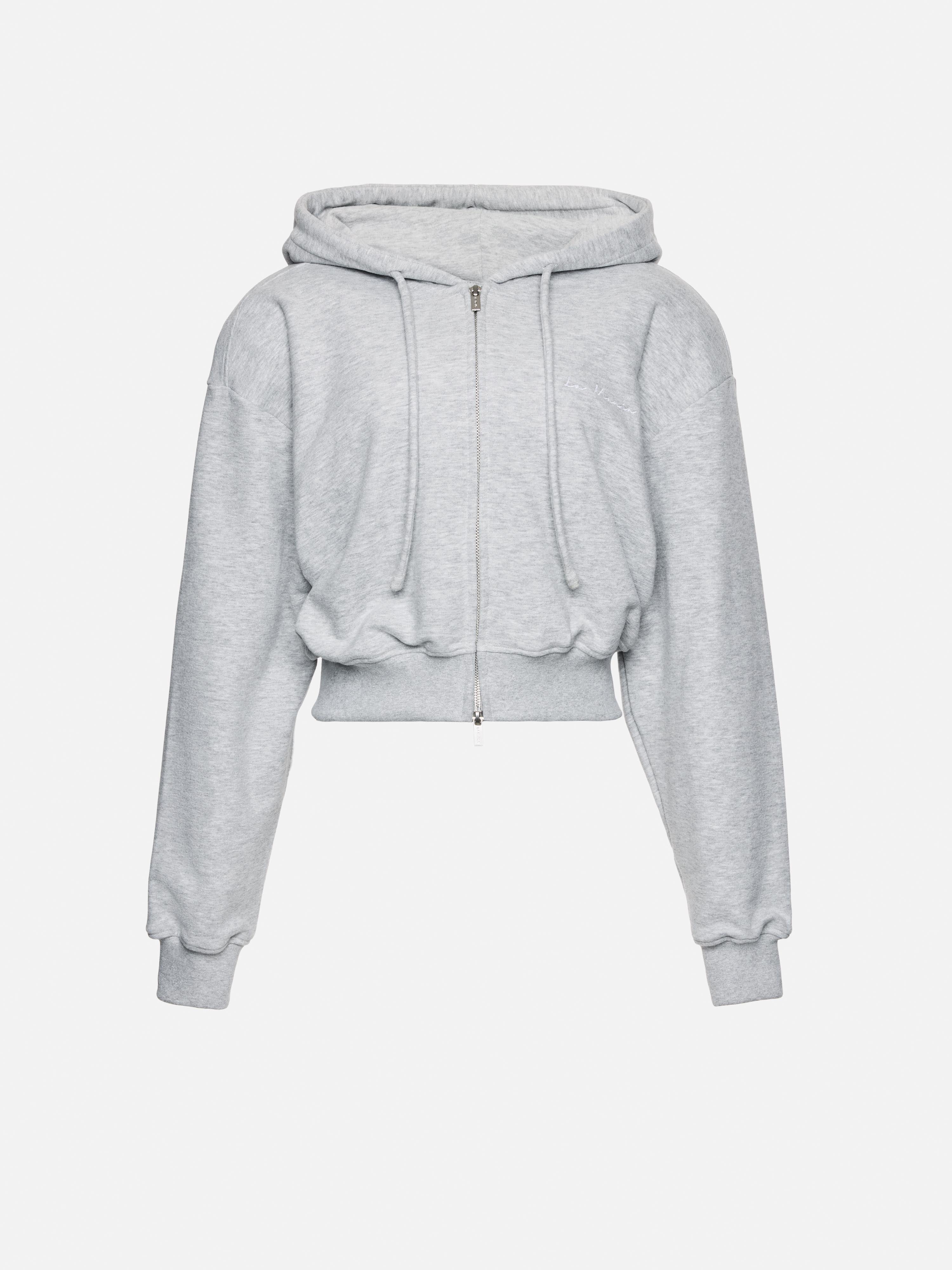 LUCCA LIGHT GREY MELANGE SWEATSHIRT