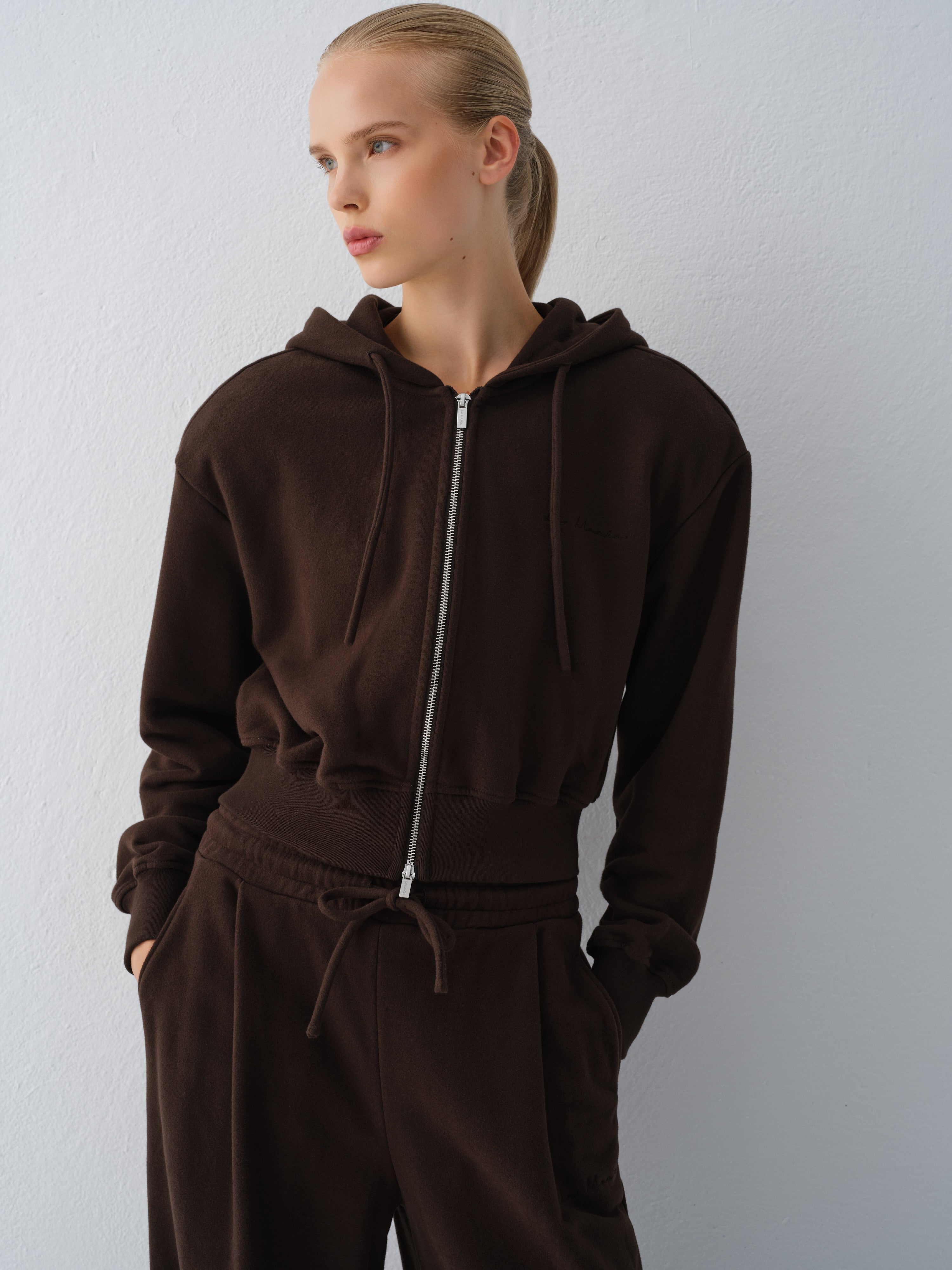 BLUZA LUCCA DARK CHOCOLATE
