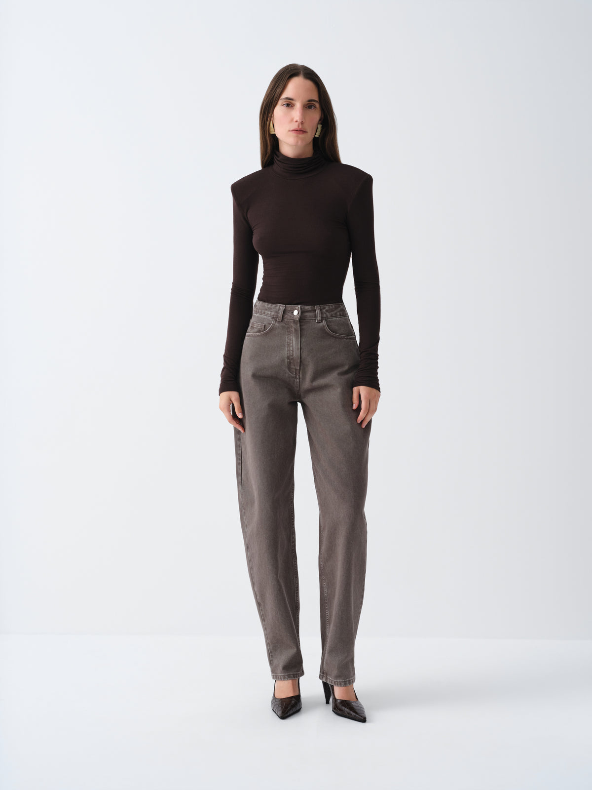 LONGSLEEVE SANNE DARK CHOCOLATE