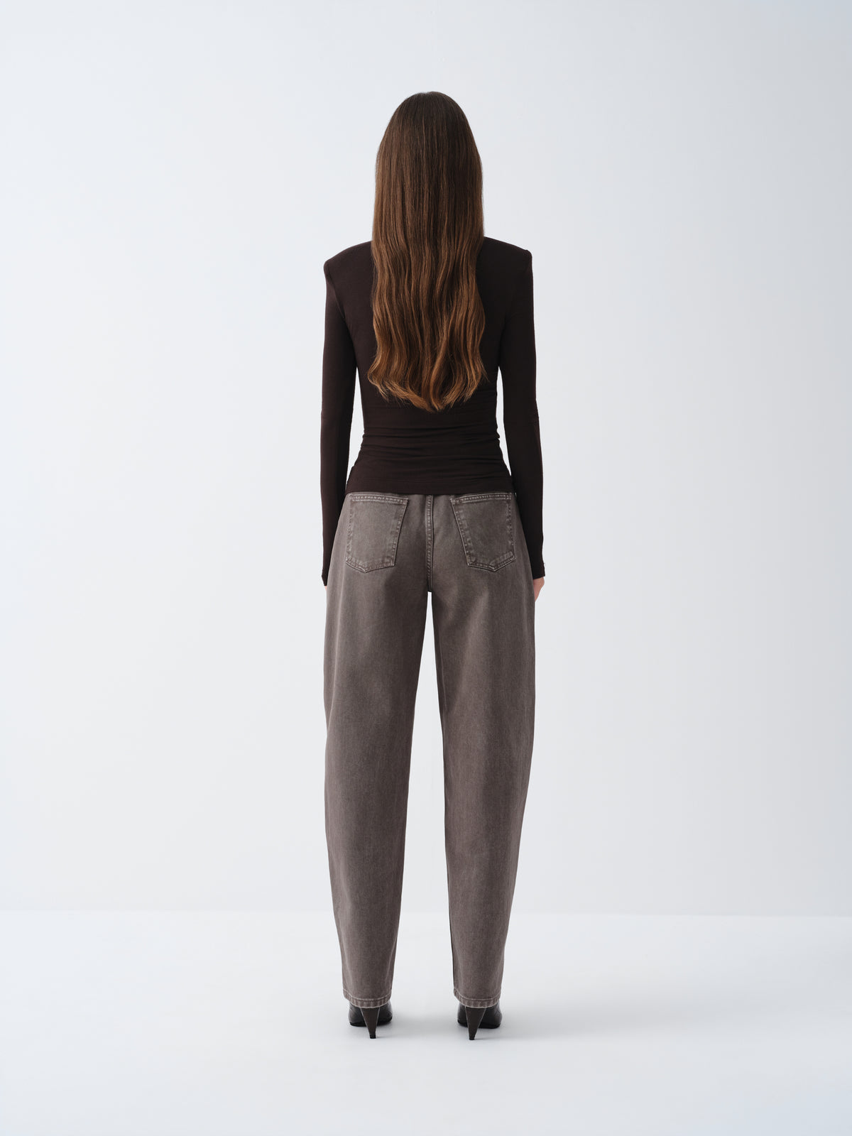 LONGSLEEVE SANNE DARK CHOCOLATE