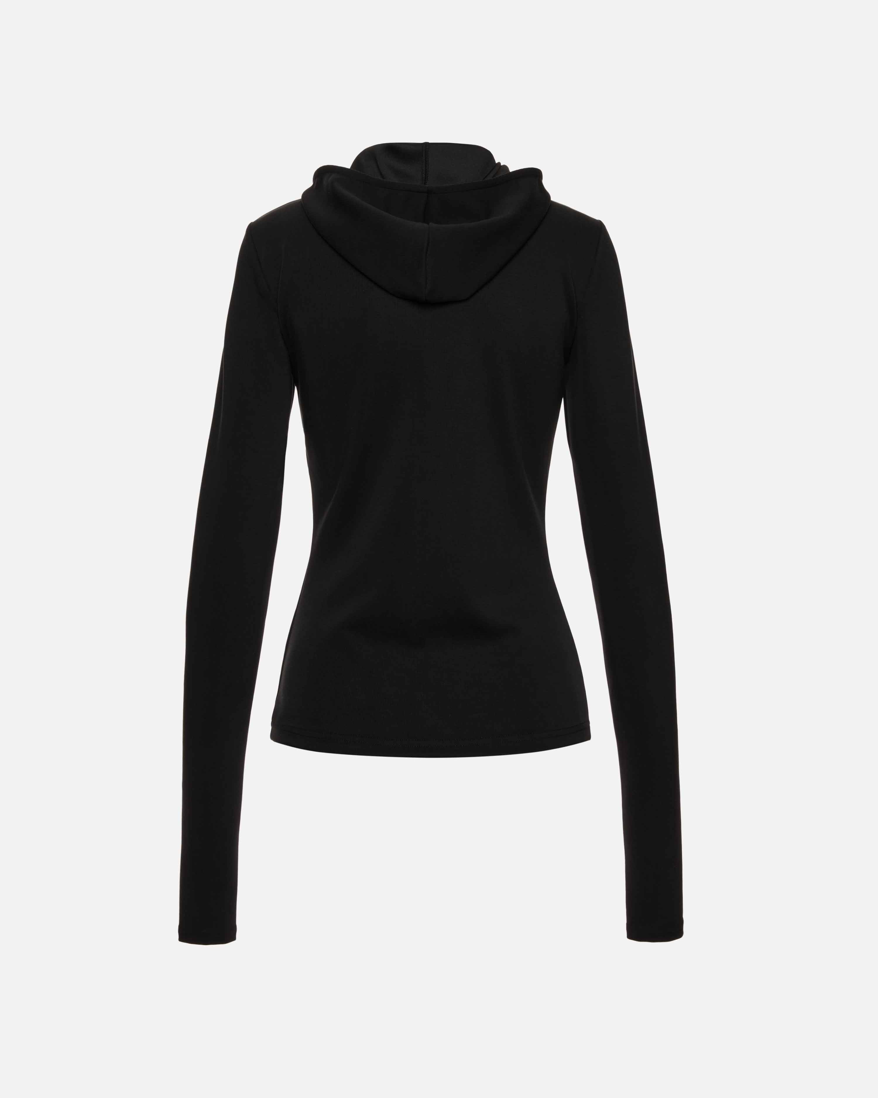 BLUZA Z KAPTUREM MANDIE BLACK