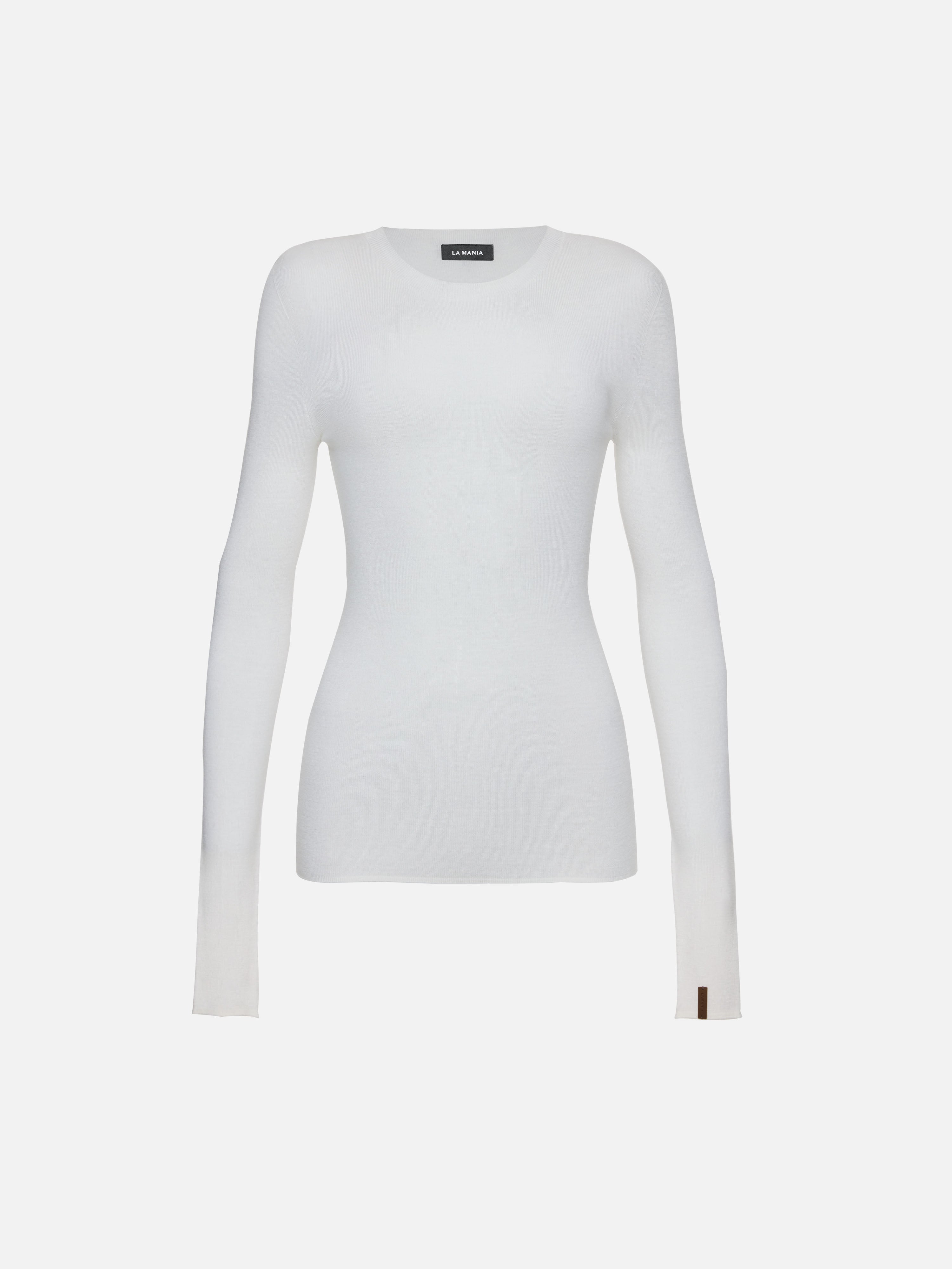 NANCY ECRU LONGSLEEVE