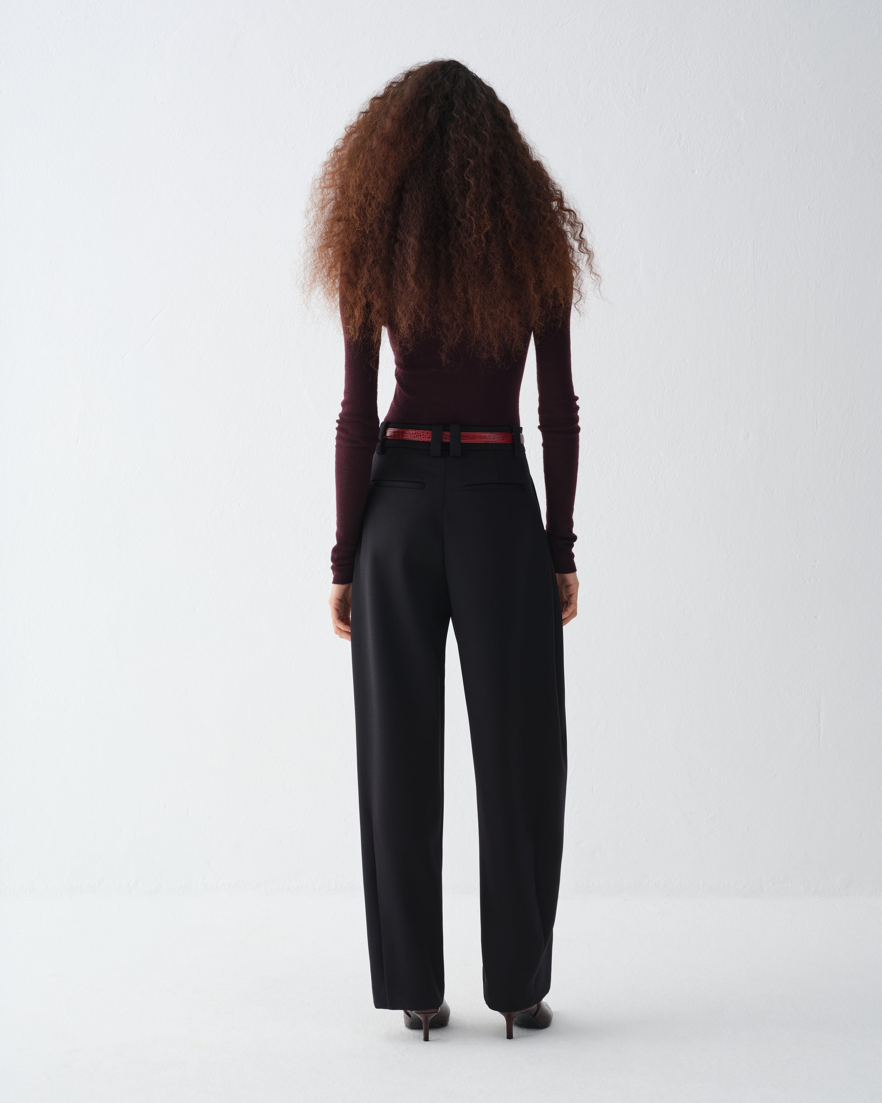 NANCY BURGUNDY LONGSLEEVE