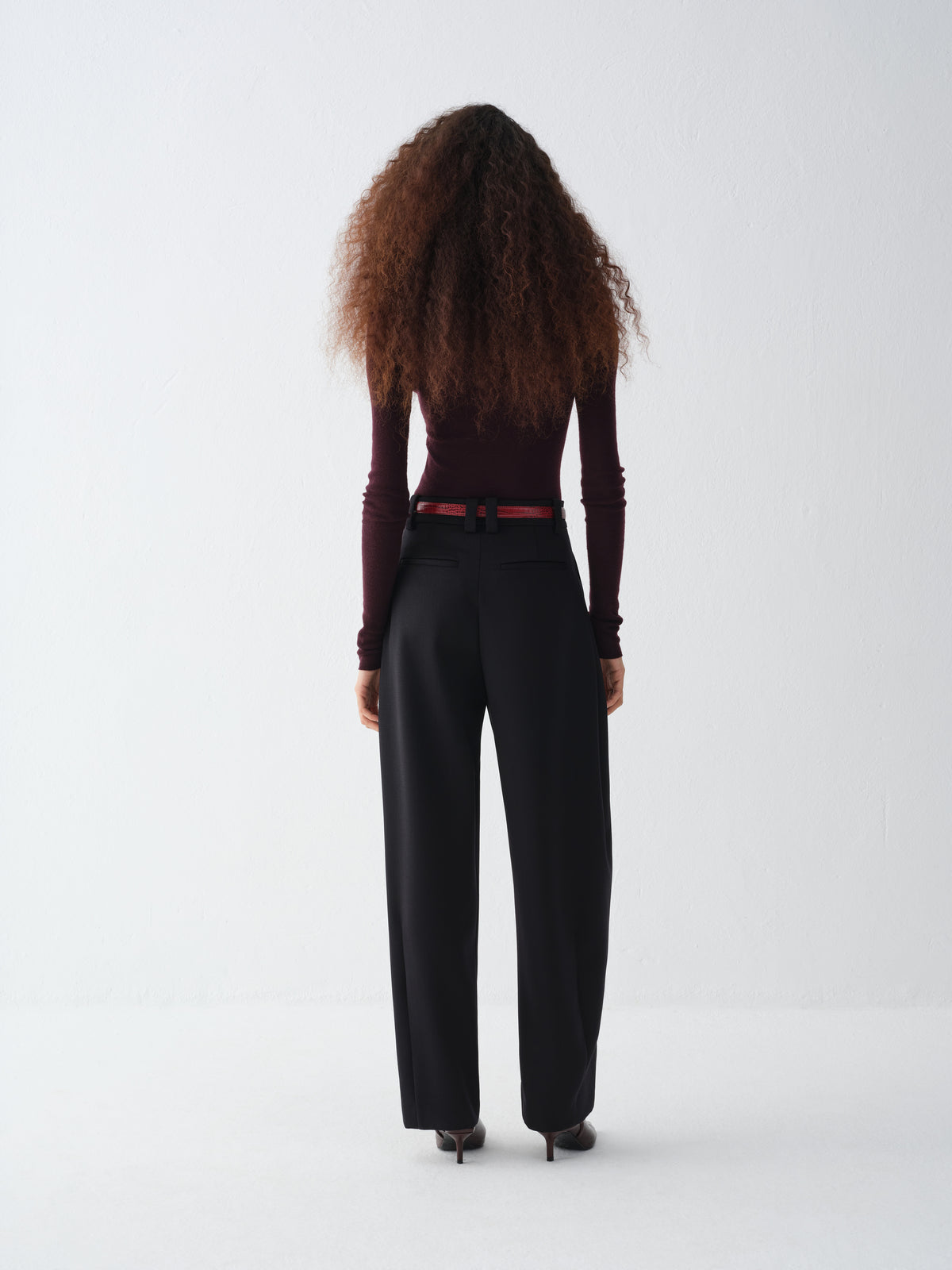 NANCY BURGUNDY LONGSLEEVE