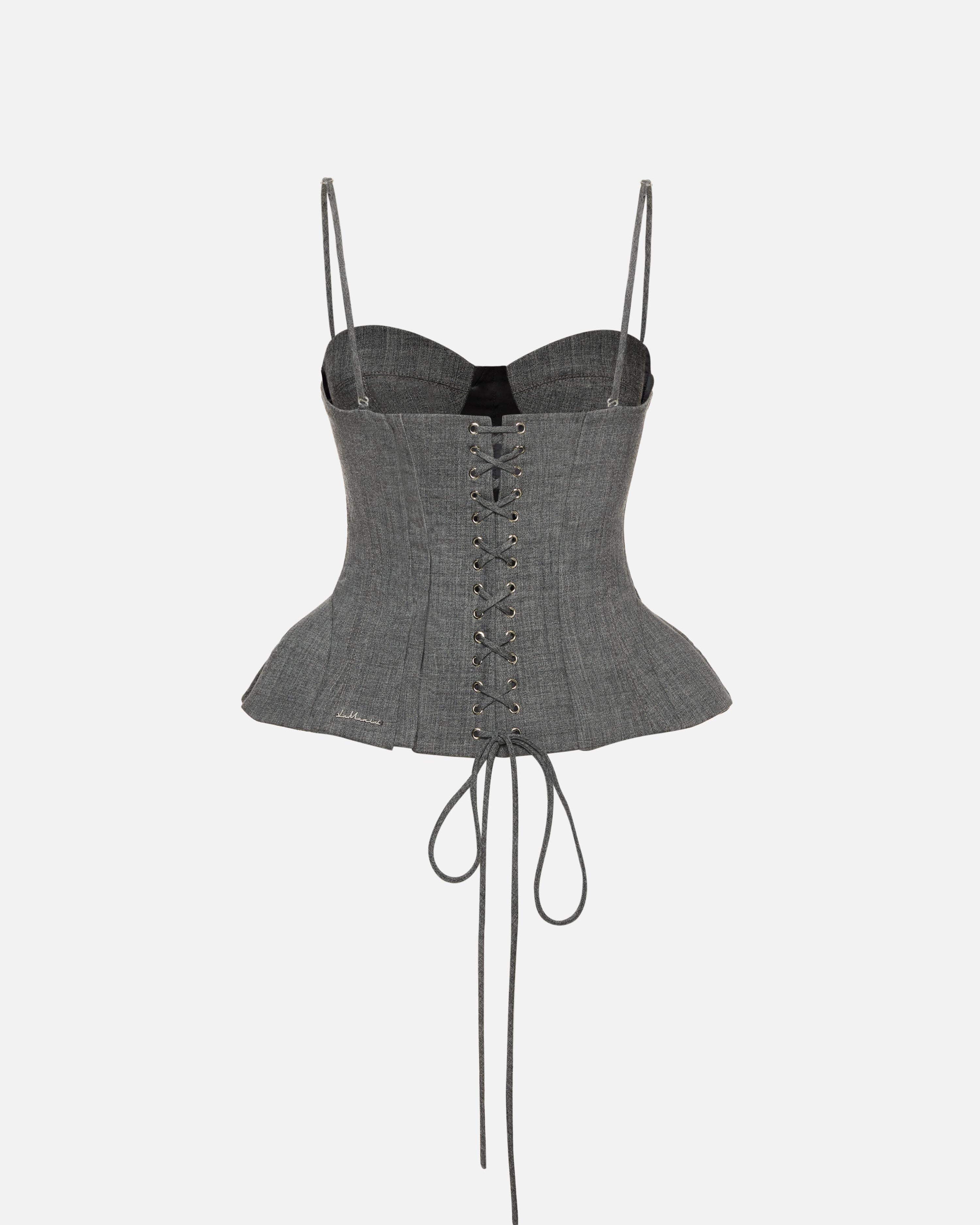 CORSET NATASHA GREY MELANGE