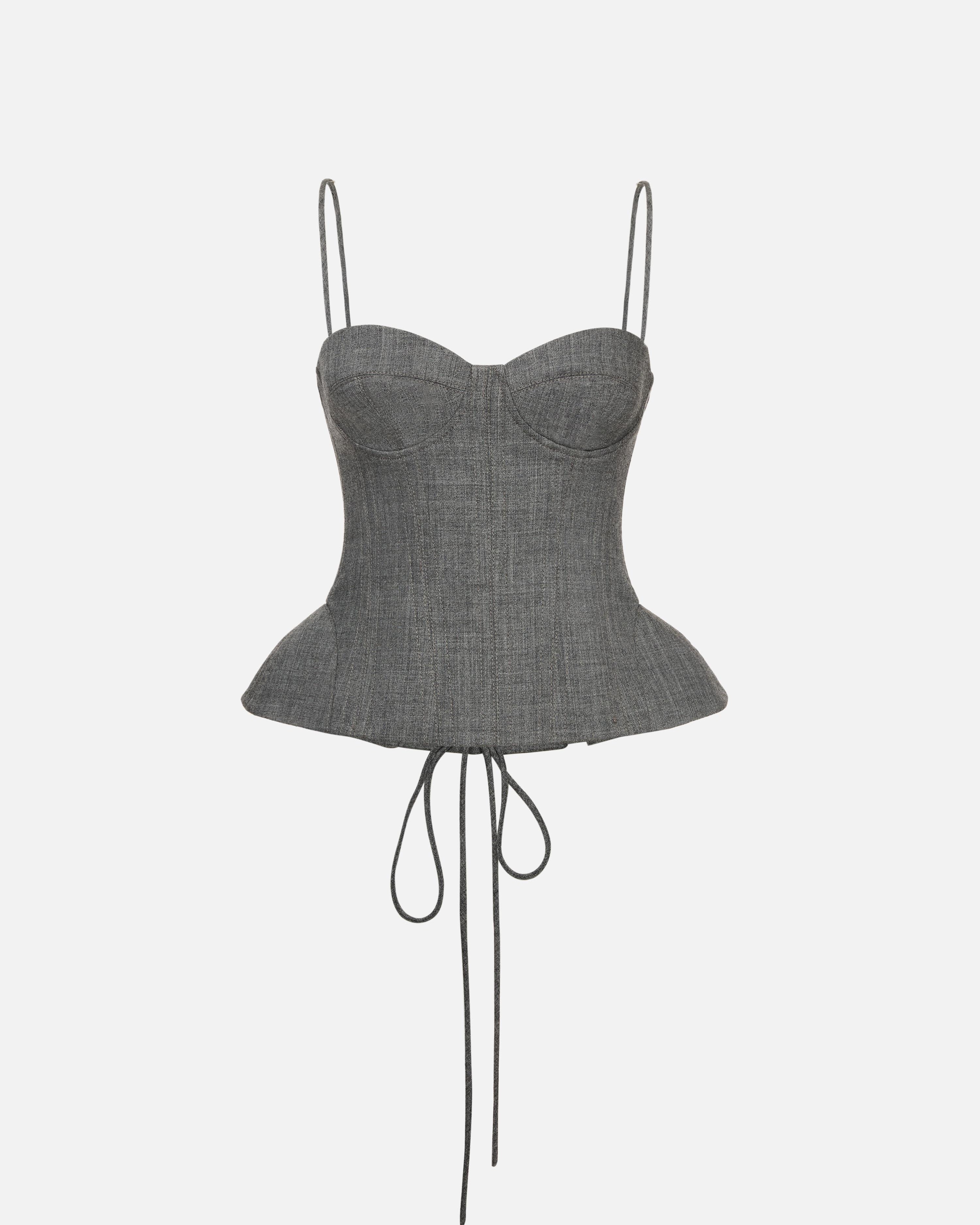 CORSET NATASHA GREY MELANGE