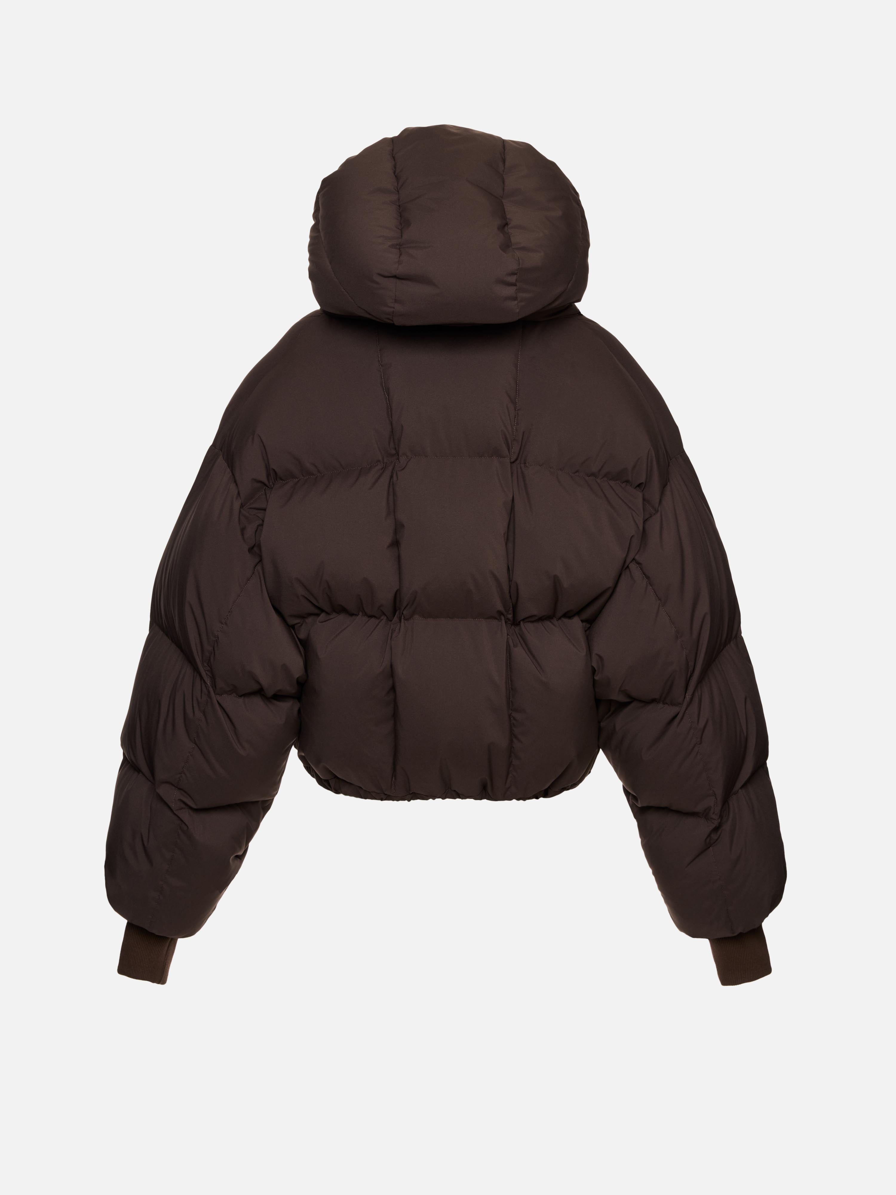 NICO DOWN JACKET DARK CHOCOLATE