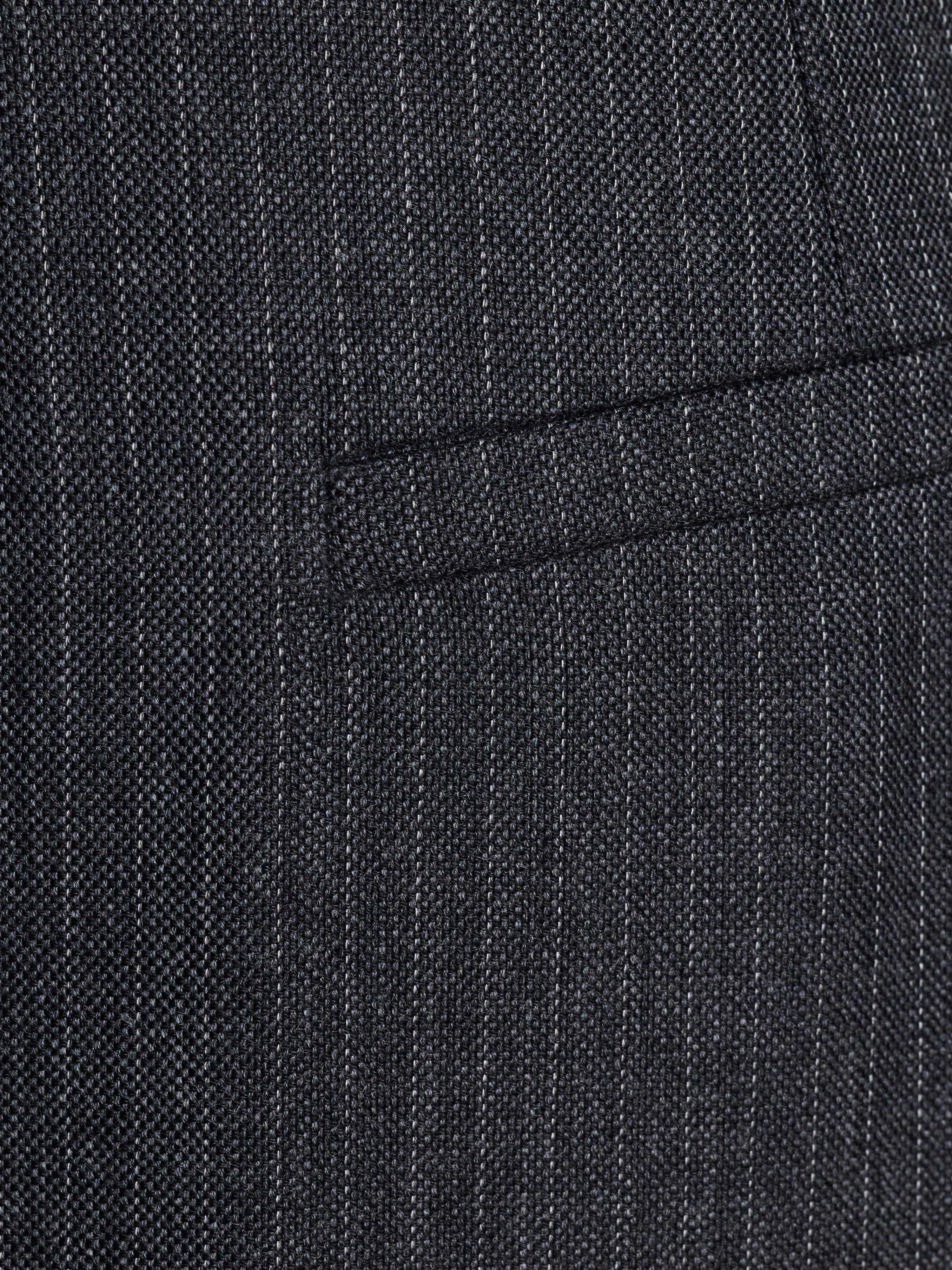 SPODNIE GARNITUROWE CLIVE DARK GREY MELANGE