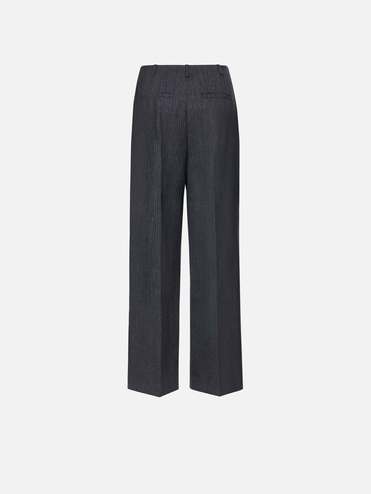 SPODNIE GARNITUROWE CLIVE DARK GREY MELANGE