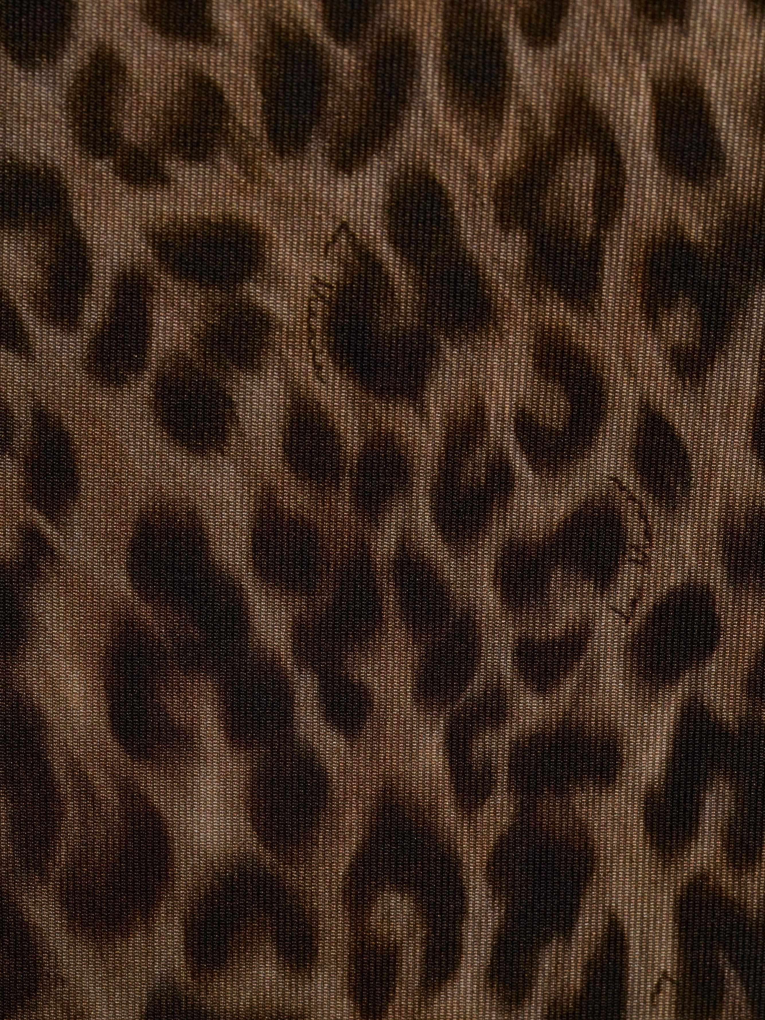 SUKIENKA NORA LEOPARD PRINT