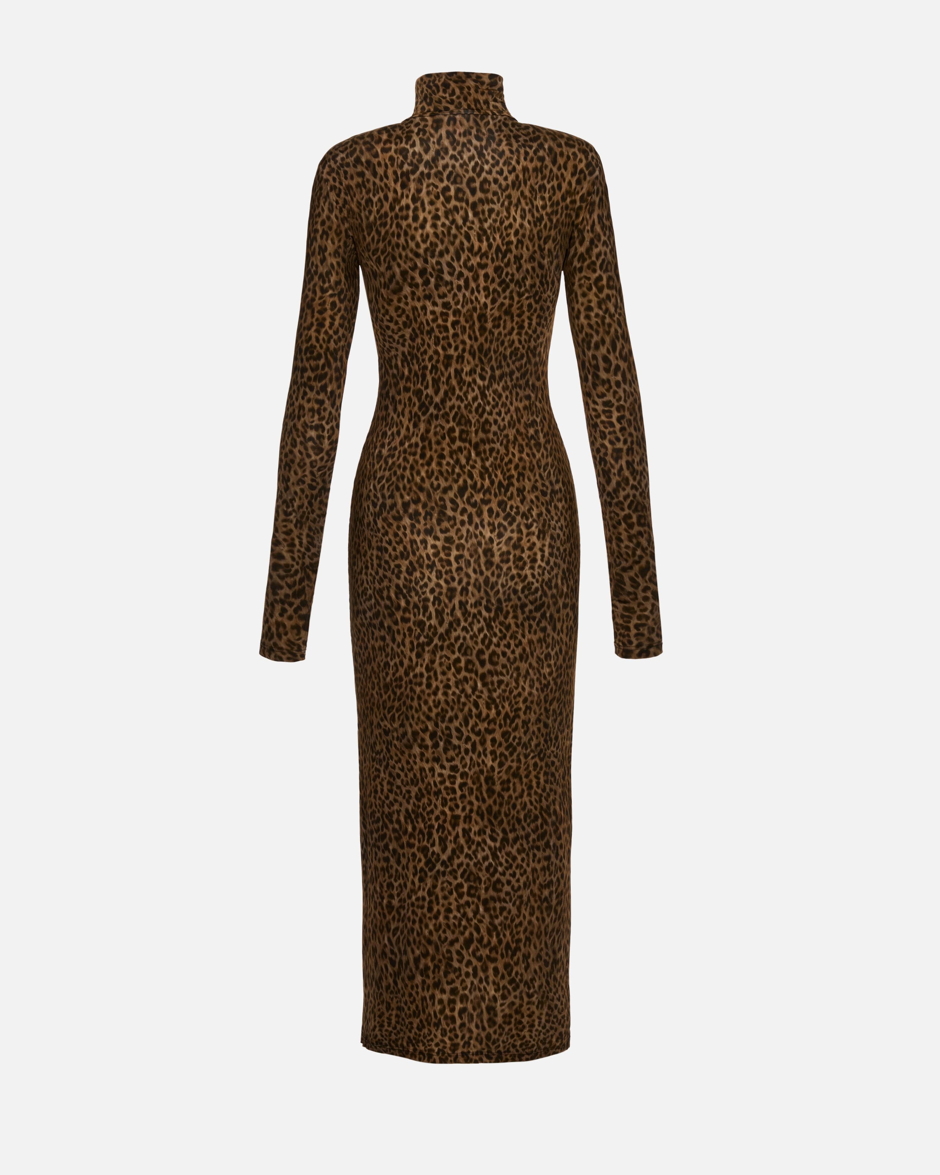 SUKIENKA NORA LEOPARD PRINT