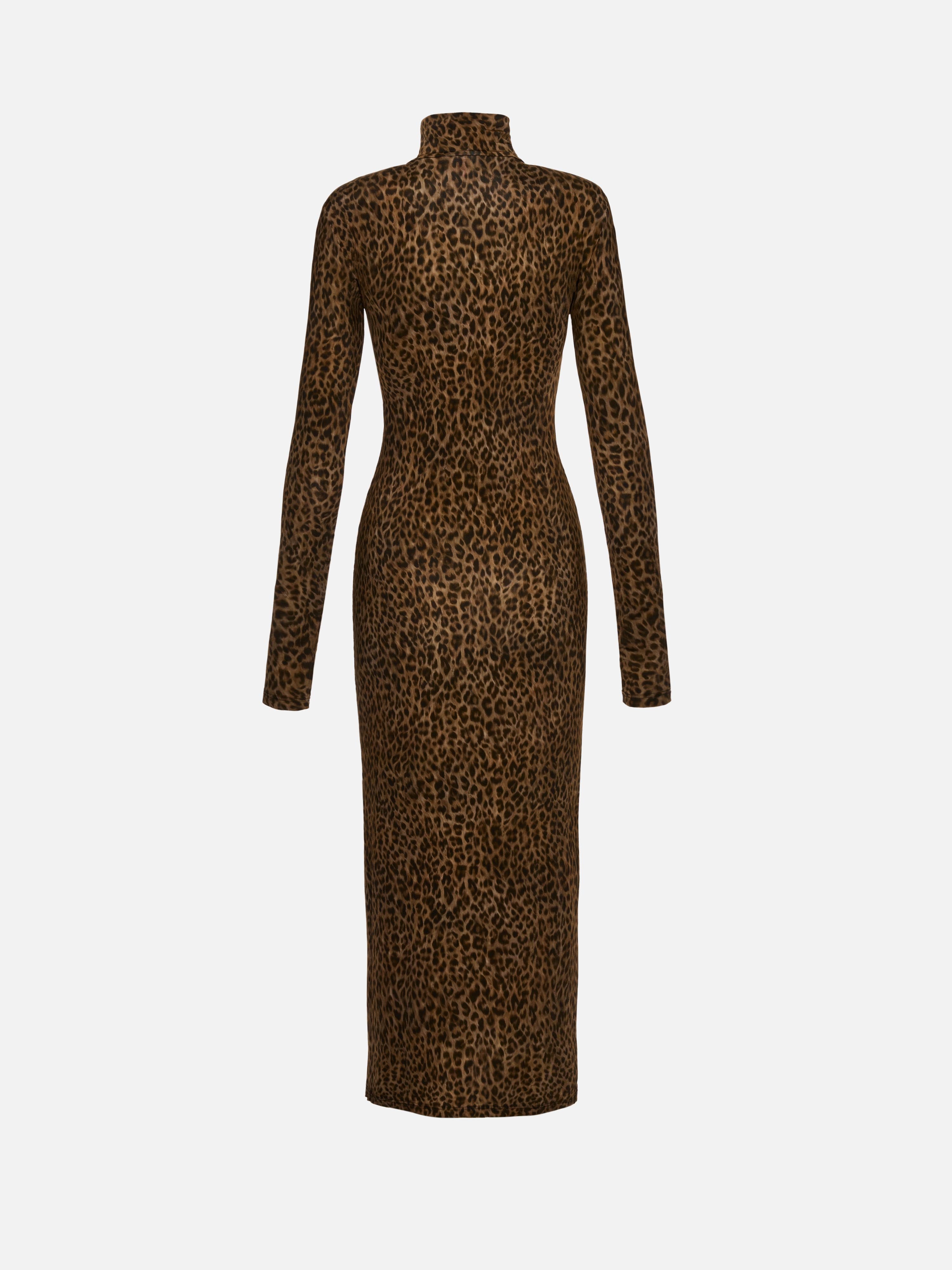 SUKIENKA NORA LEOPARD PRINT