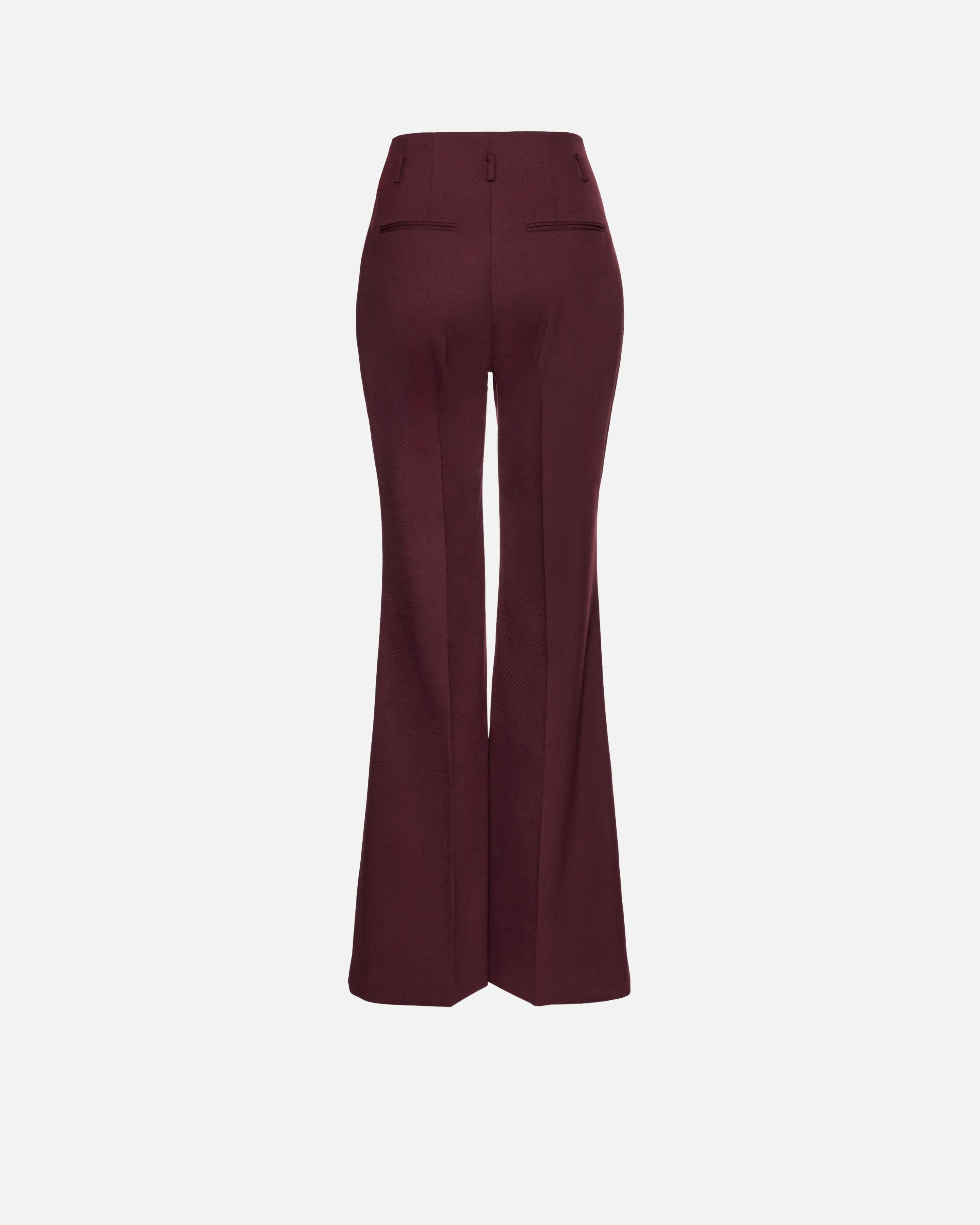 SPODNIE GANITUROWE NOTTE BURGUNDY