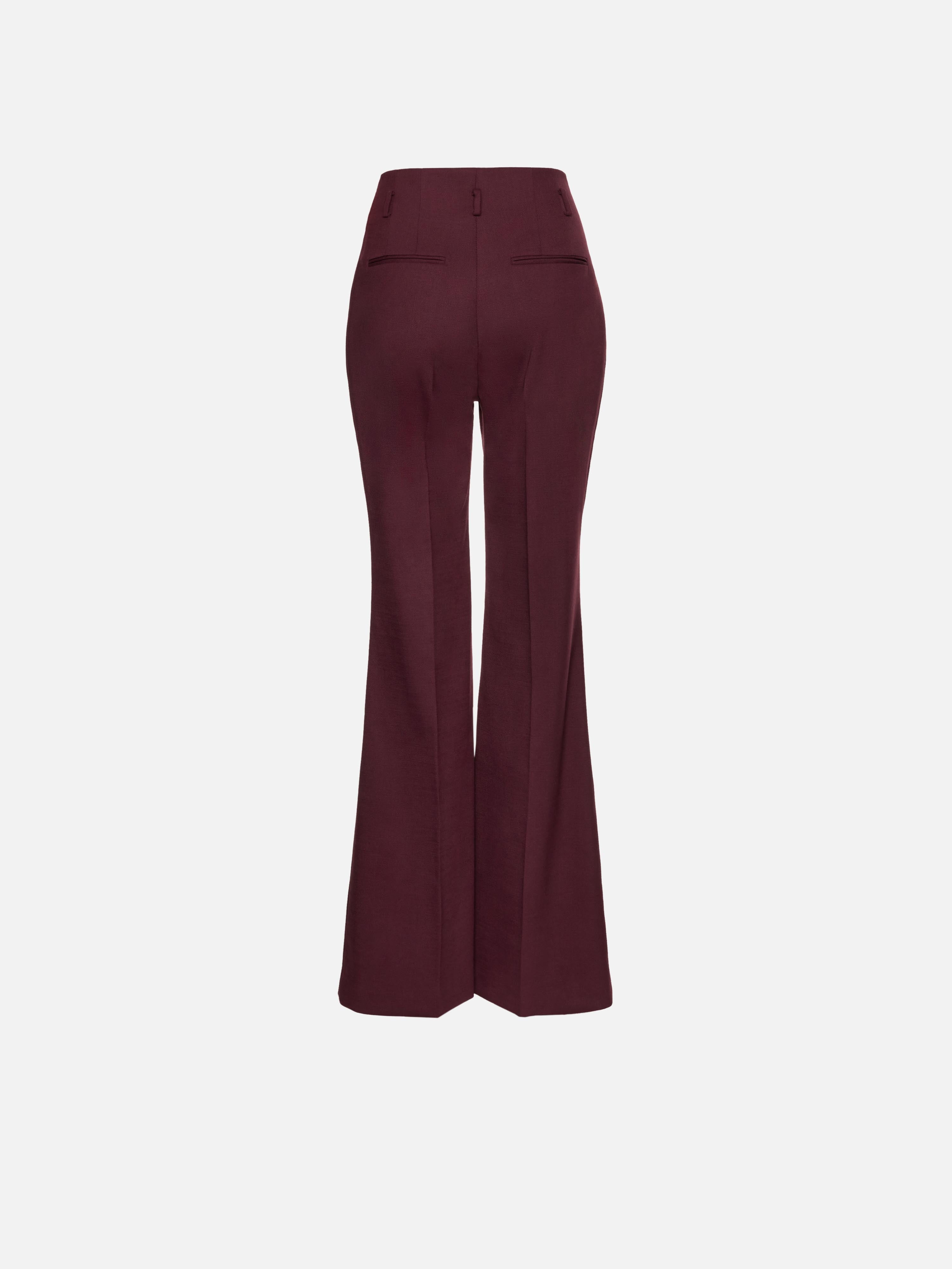 SPODNIE GANITUROWE NOTTE BURGUNDY