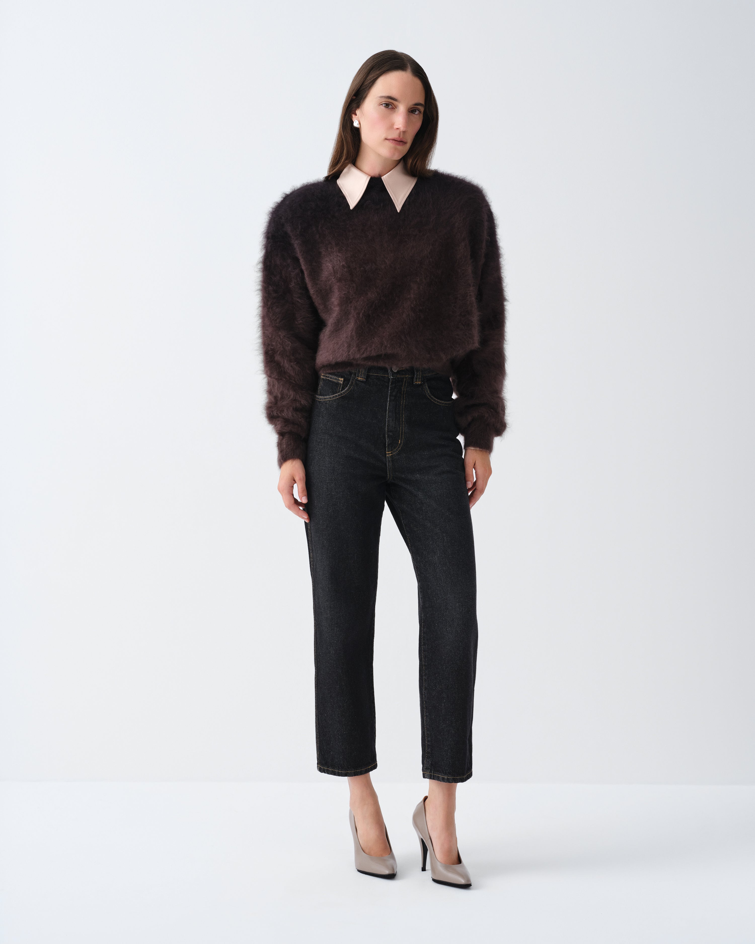 SWETER OMBRE DARK CHOCOLATE