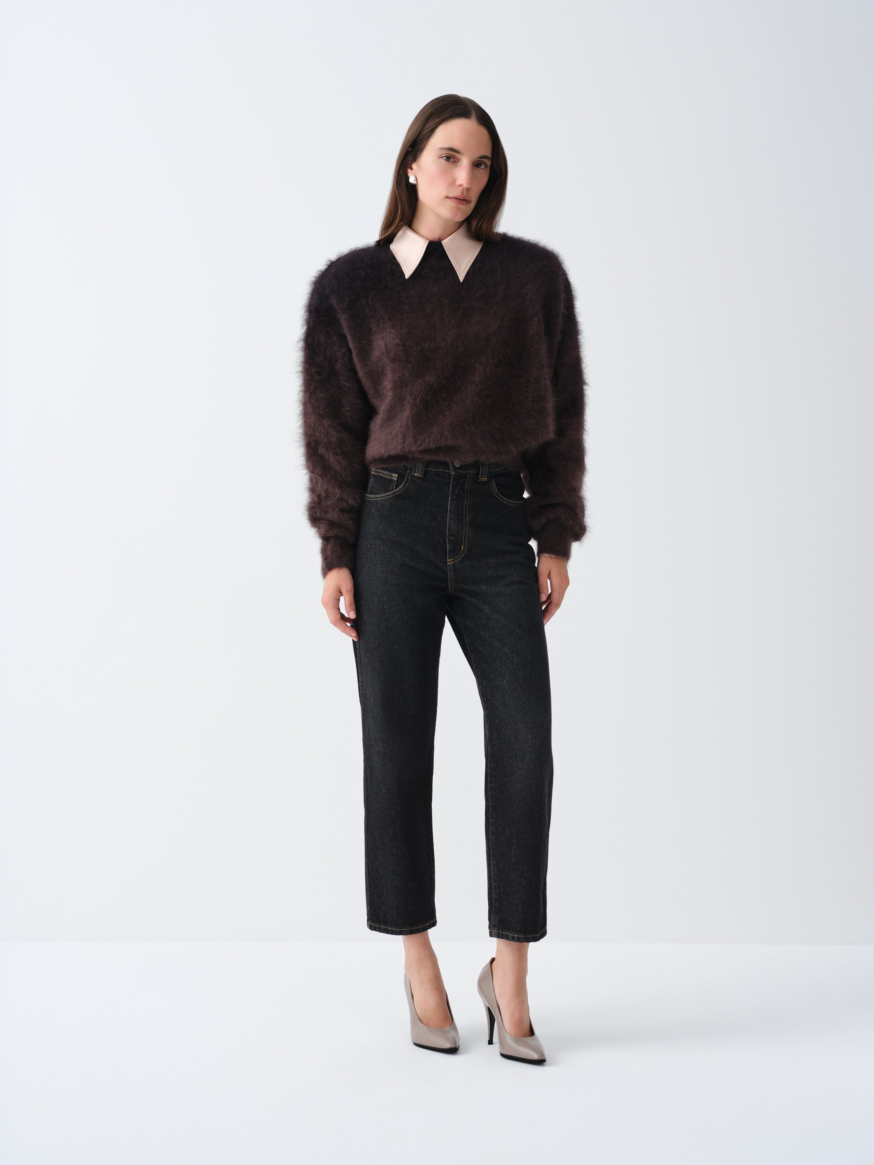SWETER OMBRE DARK CHOCOLATE